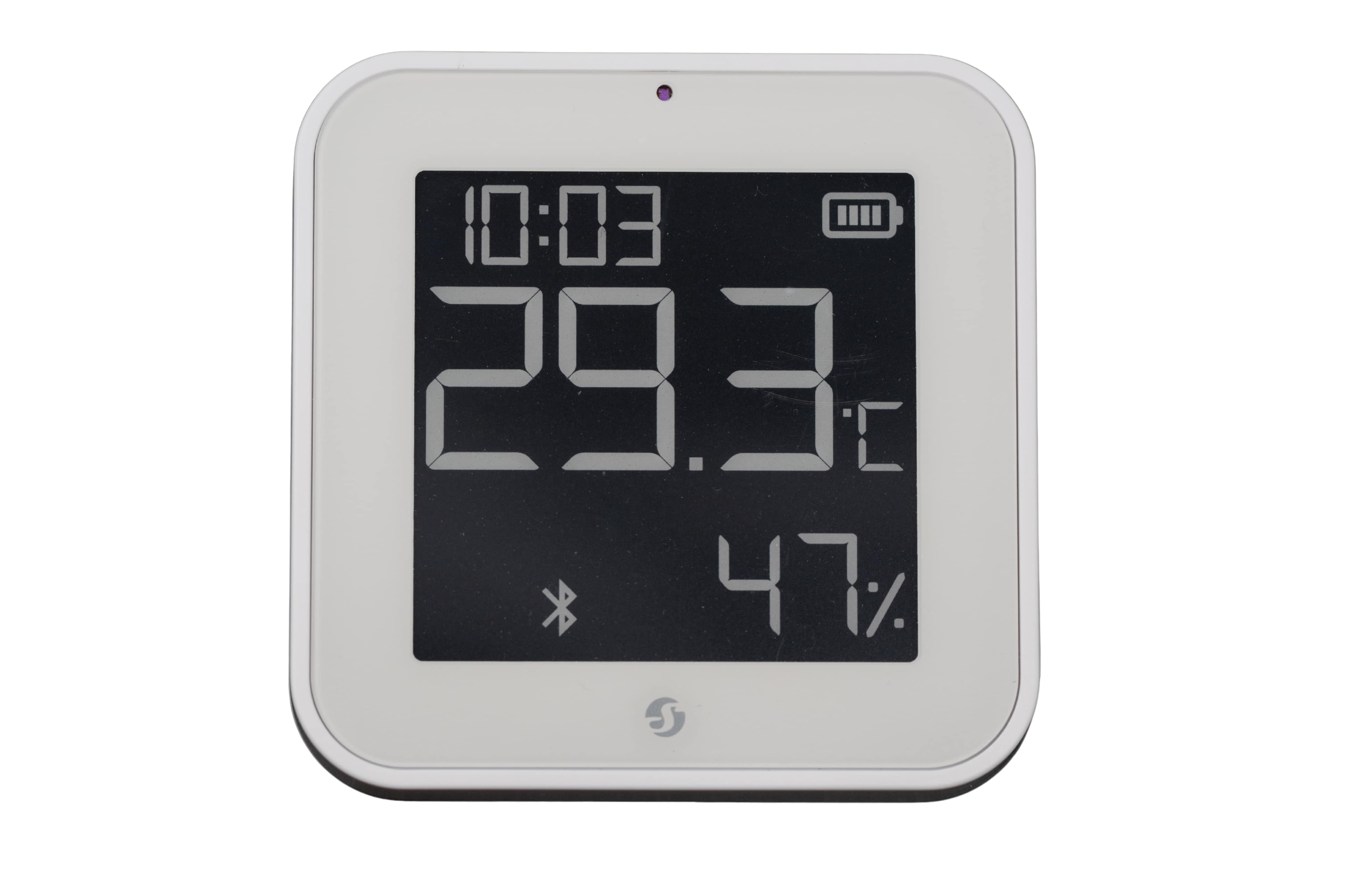 SHELLY WLAN-Temperatur- und Feuchtigkeitssensor, Blu ZB H&T Display, Weiß