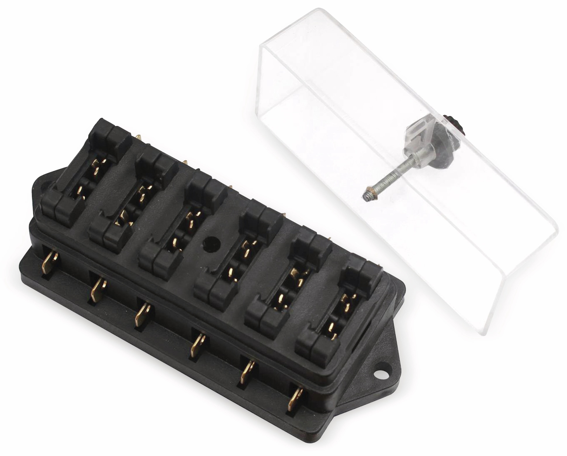 KFZ-Flachsicherungshalter, 6-fach KFZ-Flachsicherungshalter, 6-fach