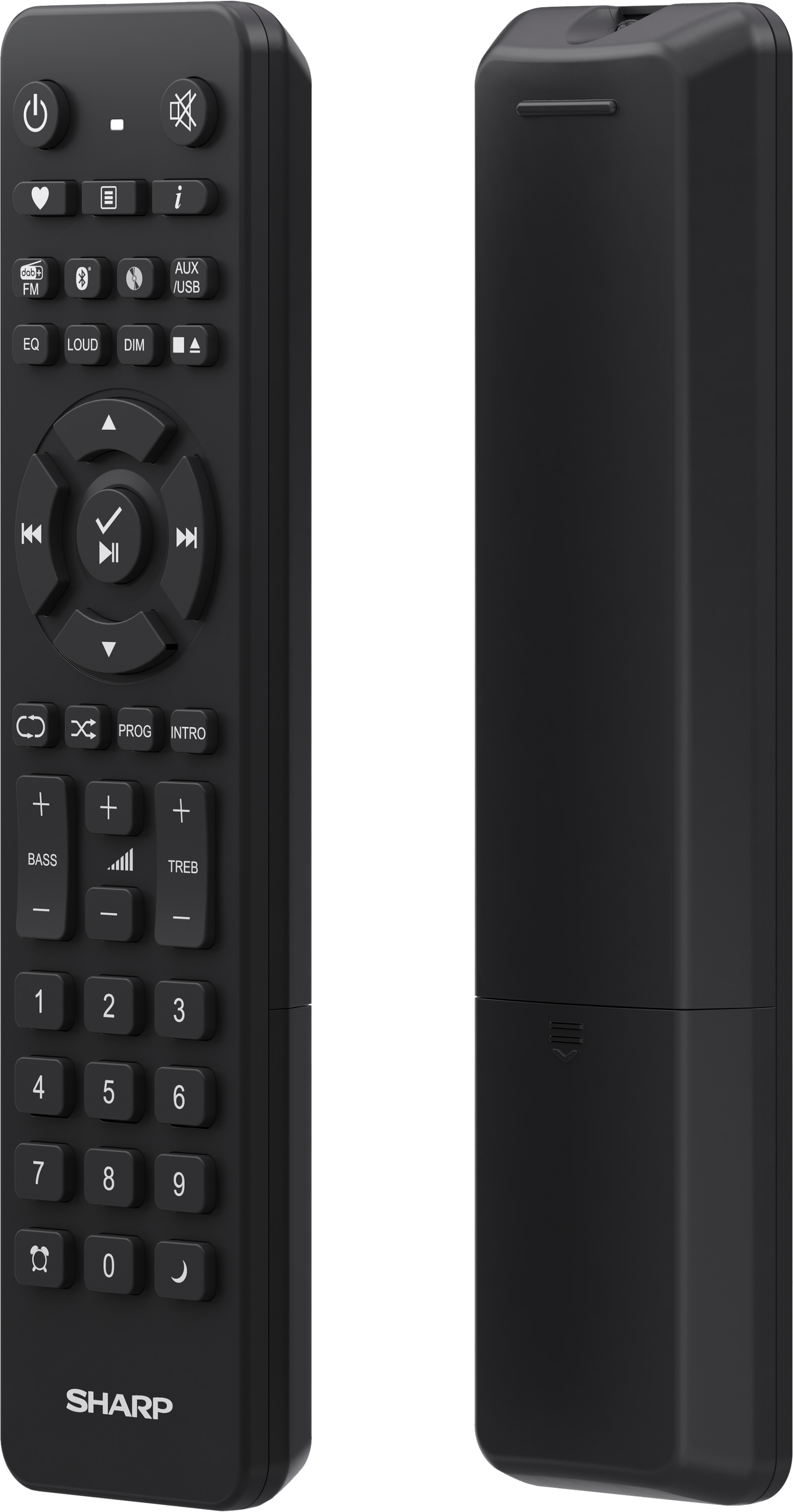 SHARP HiFi-Anlage XL-B720D, All-in-one, schwarz, DAB+, Bluetooth, MP3, CD-Lafw.