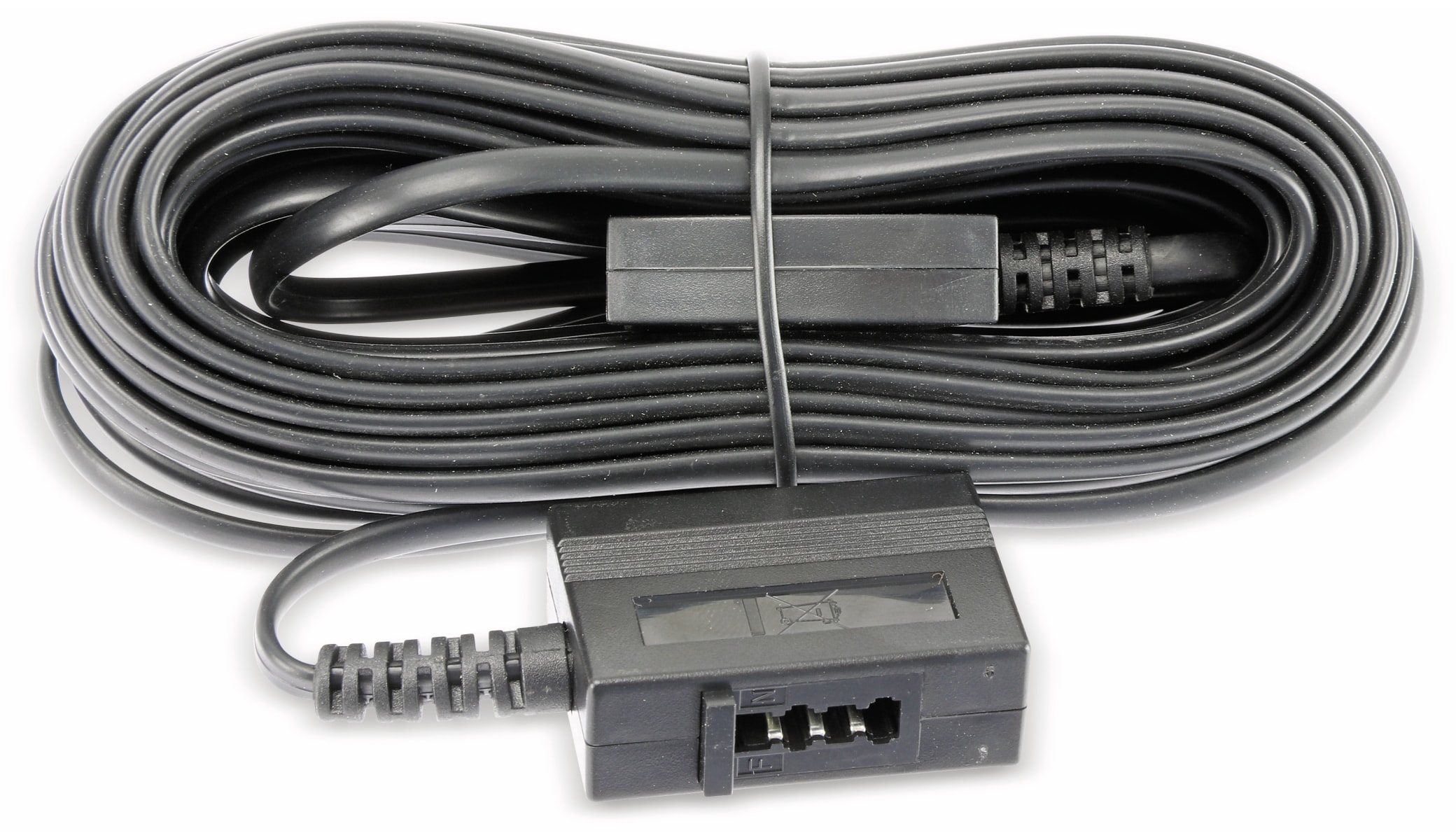 S-IMPULS Telefon-Verlängerung, 10 m, schwarz S-IMPULS Telefon-Verlängerung, 10 m, schwarz