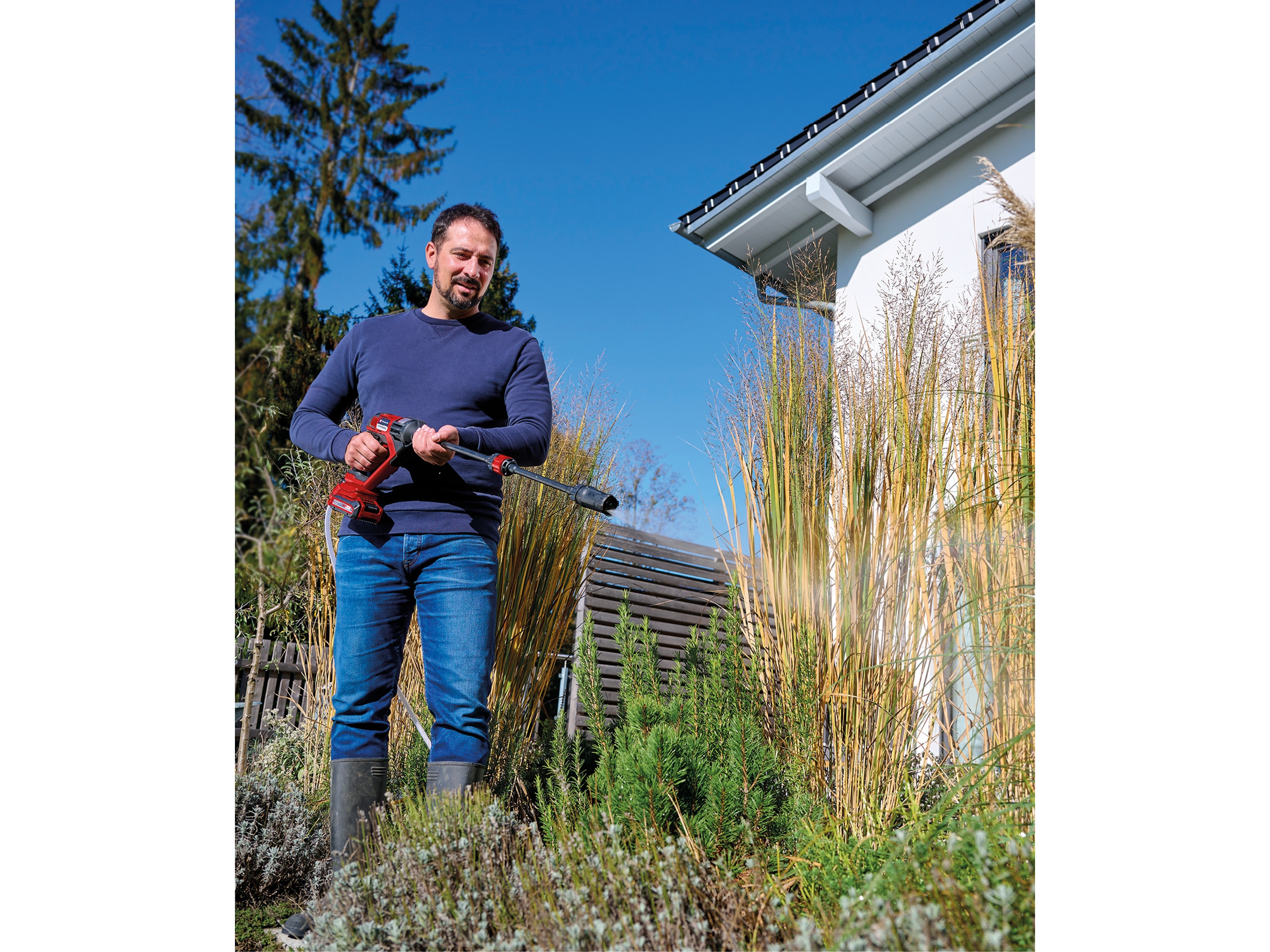 EINHELL Akku-Druckreinigerpistole HYPRESSO 18/24-1 Kit (1x 4,0 Ah)