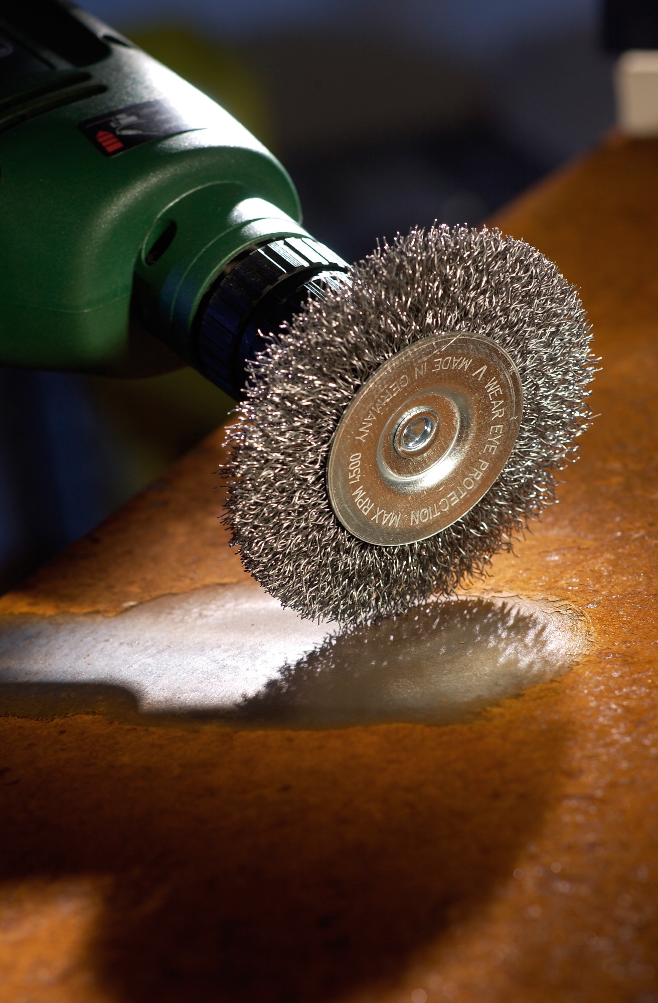 KWB Scheibenbürste, 607830, HSS-Stahldraht, grob, 75 mm