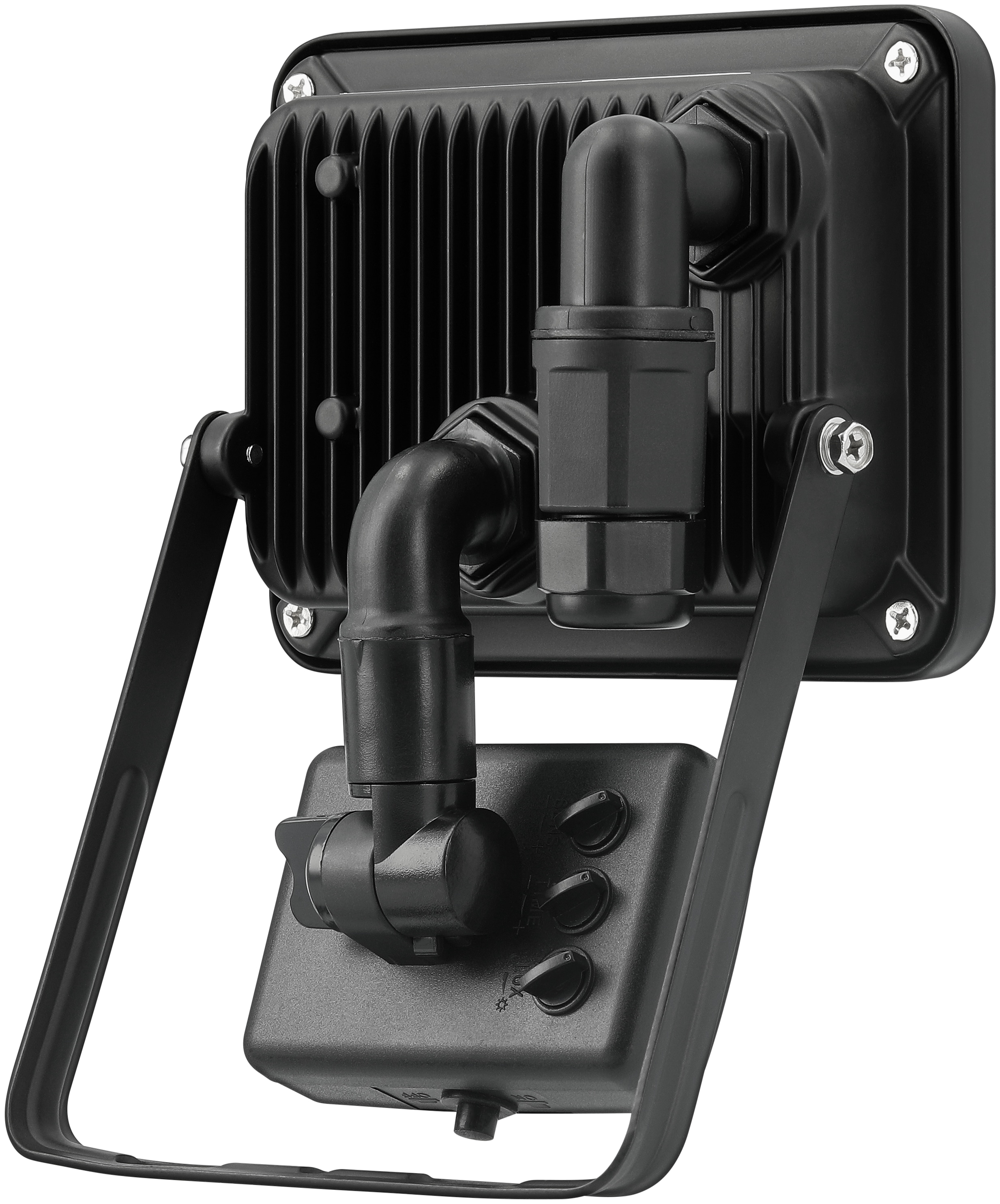 GOOBAY LED-Fluter mit Bewegungsmelder, 20W, 1700lm, 4000K, schwarz GOOBAY LED-Fluter mit Bewegungsmelder, 20W, 1700lm, 4000K, schwarz