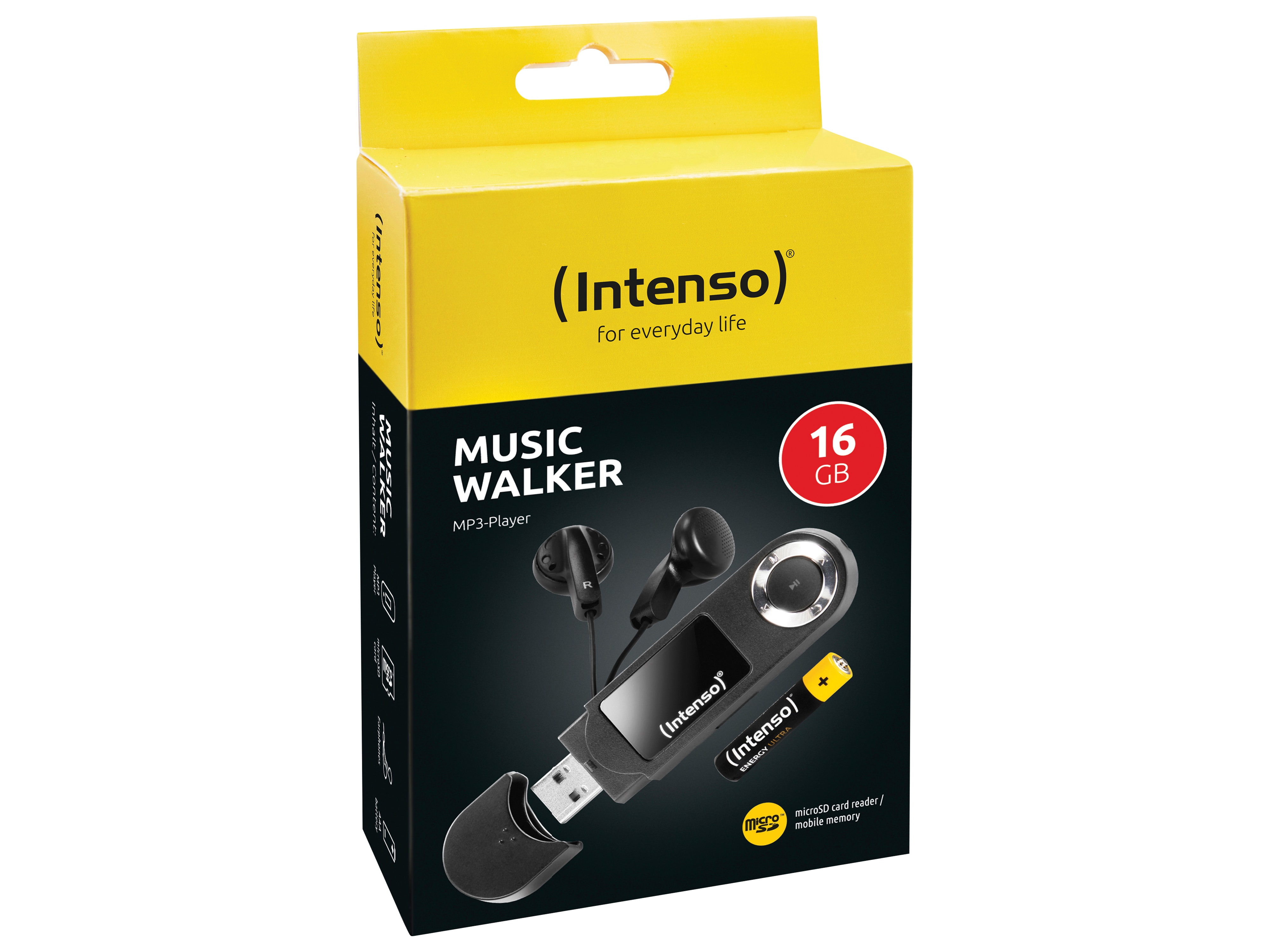 INTENSO MP3-Player 3601470 Music Walker, 16 GB