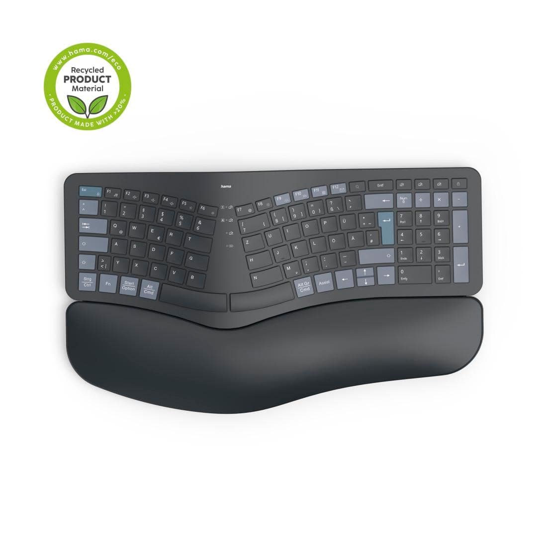 HAMA Tastatur 173071 WK-900 Ergo