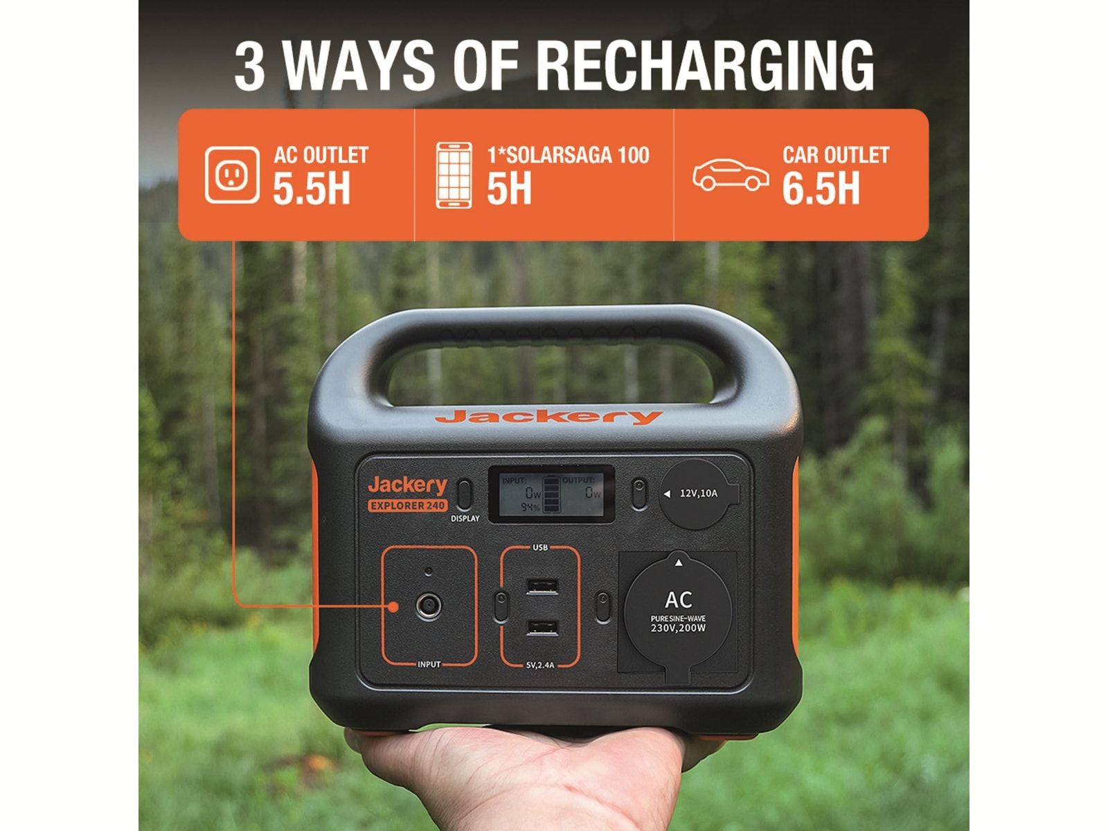 JACKERY Powerstation Explorer 240EU JACKERY Powerstation Explorer 240EU