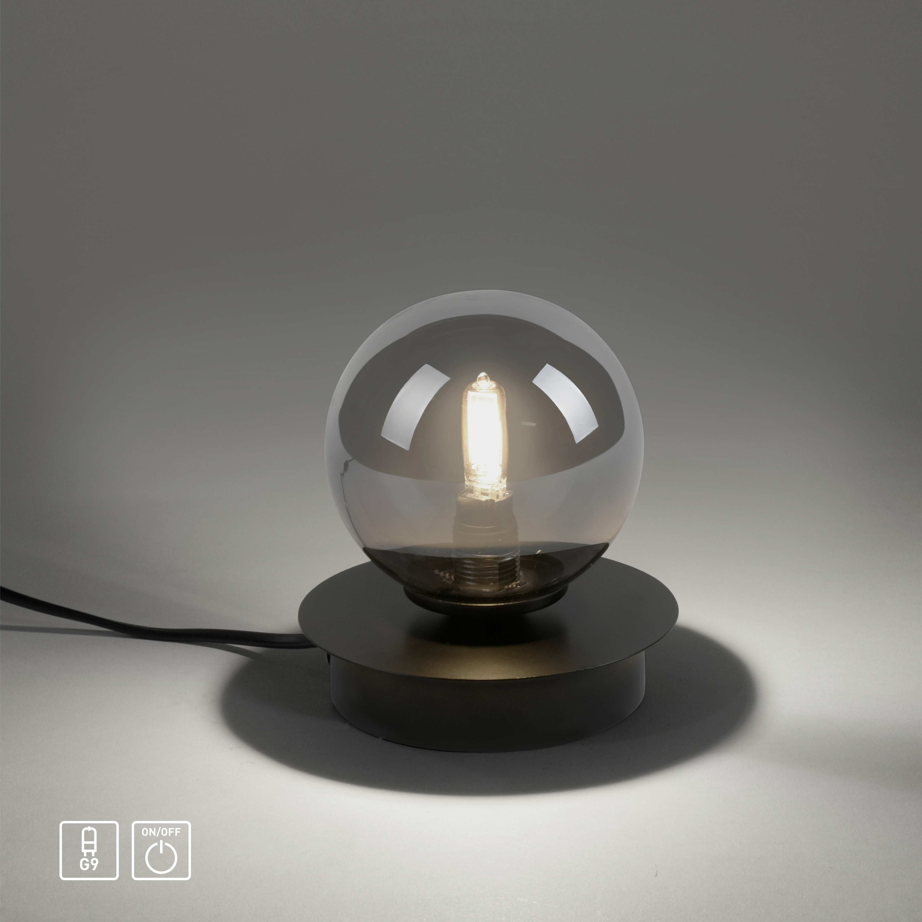 PAUL NEUHAUS LED-Tischleuchte 4039-18 schwarz, G9, 2,2 W, 250 lm, 3000 K PAUL NEUHAUS LED-Tischleuchte 4039-18 schwarz, G9, 2,2 W, 250 lm, 3000 K