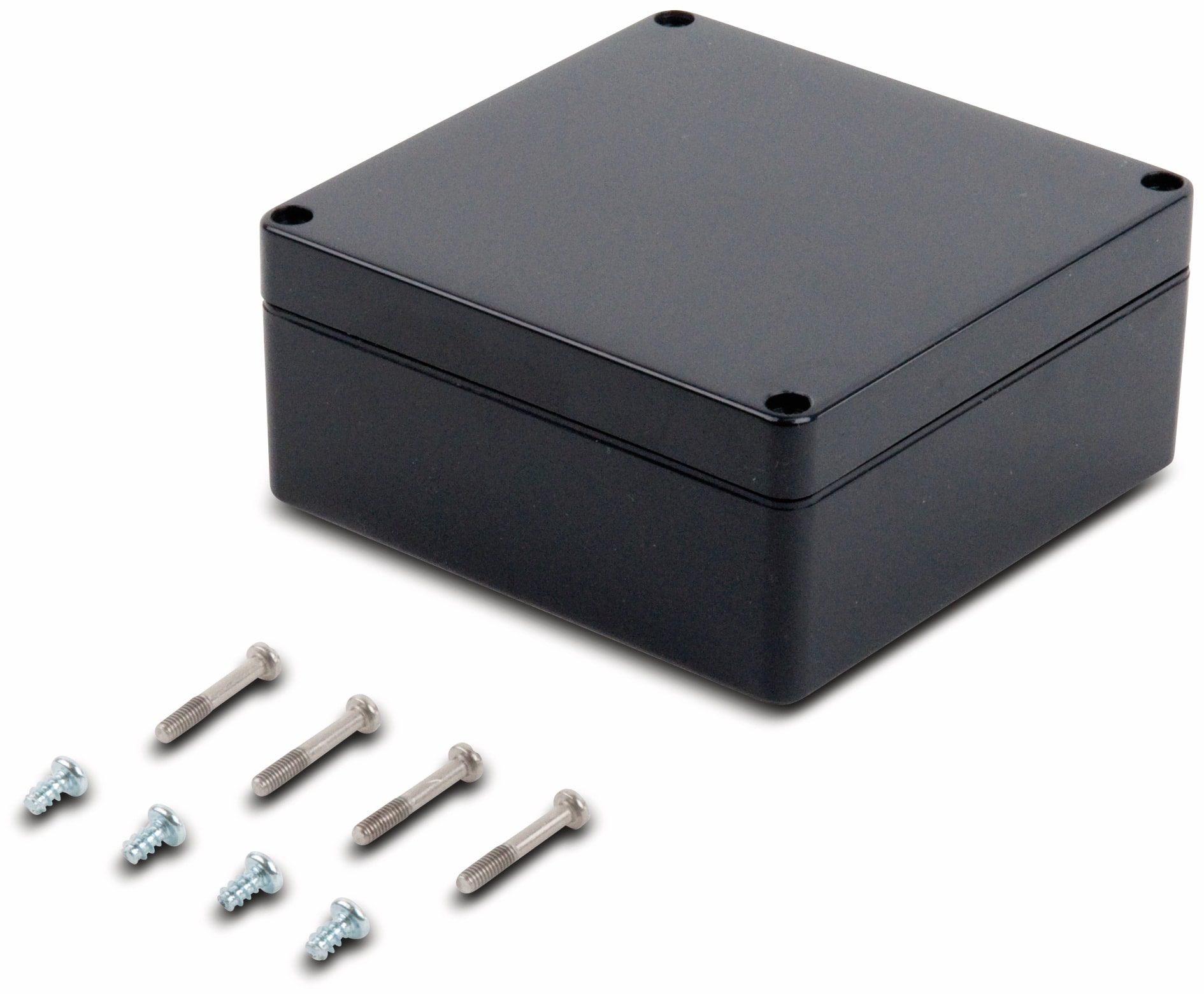 Universalgehäuse, ABS, 122 x 120 x 55 mm, IP66, schiefergrau Universalgehäuse, ABS, 122 x 120 x 55 mm, IP66, schiefergrau