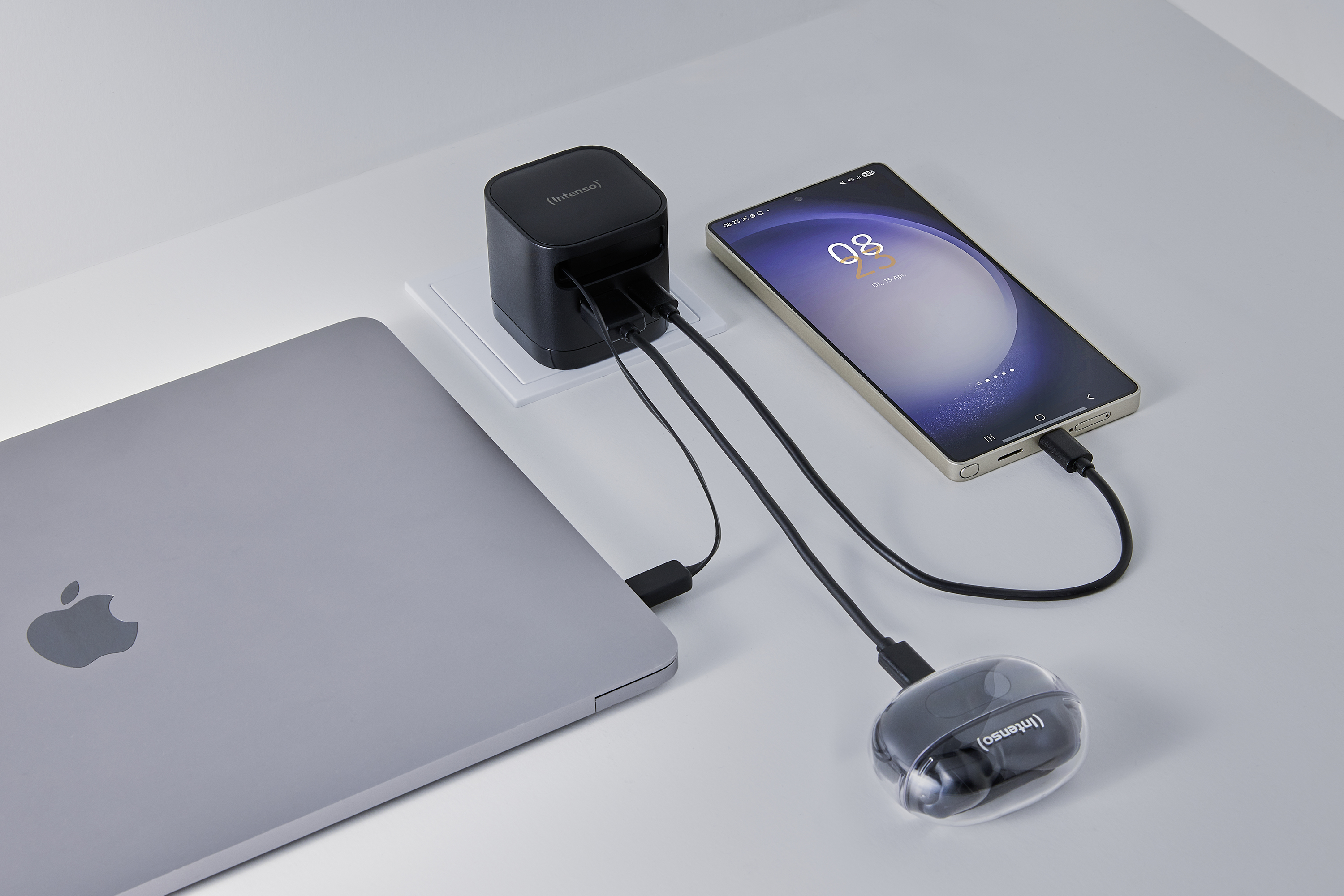 INTENSO Netzteil 7806520, 65 W, Schwarz