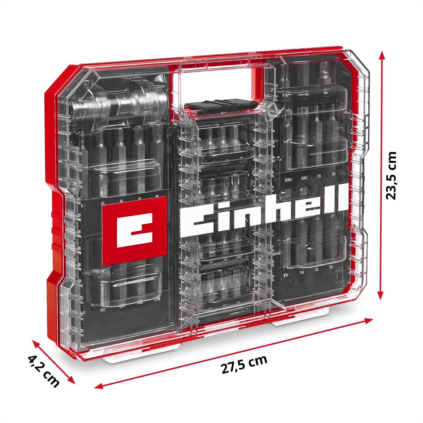 EINHELL Kraftbit-Set, 109032, XL-Case, 40-teilig EINHELL Kraftbit-Set, 109032, XL-Case, 40-teilig