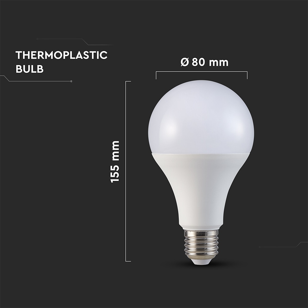 V-TAC LED-Lampe ,VT-22022, EEK: E, E27, 20 W, 2452 lm, 4000K