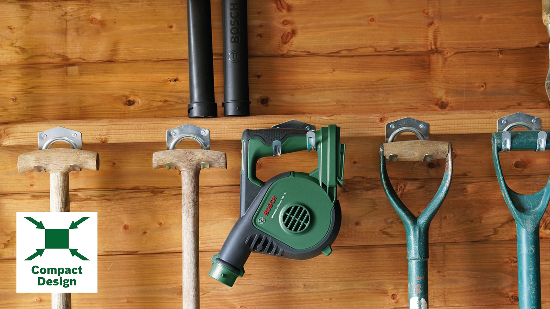 BOSCH Akku-Laubbläser, UniversalLeafBlower 18V-130, 06008A0601, Solo
