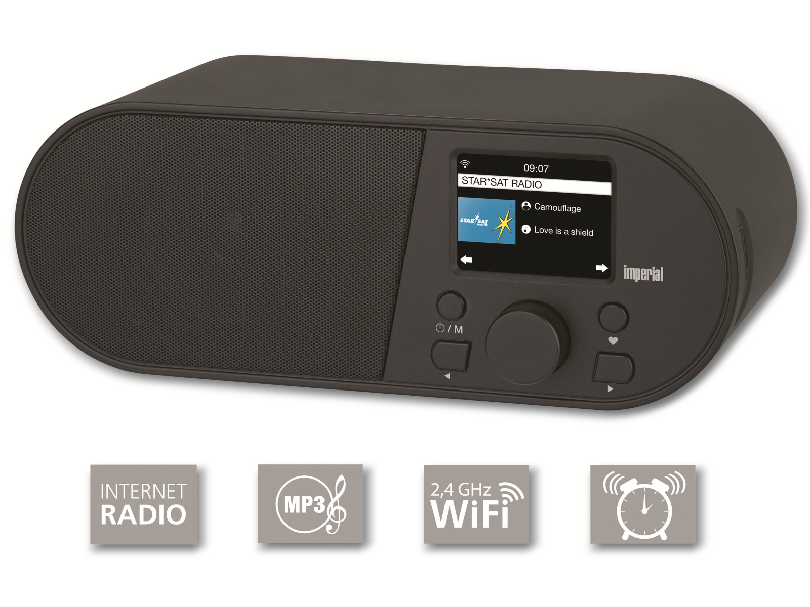 IMPERIAL Internetradio i105, Wlan, schwarz IMPERIAL Internetradio i105, Wlan, schwarz