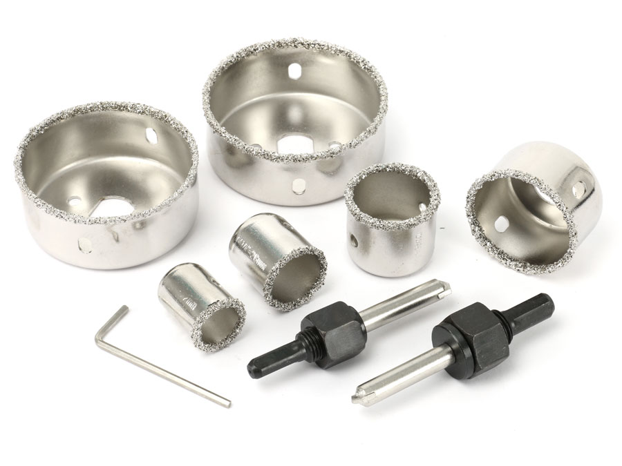 DAYTOOLS Fliesen-Lochbohrsatz FL-6, 22...73 mm