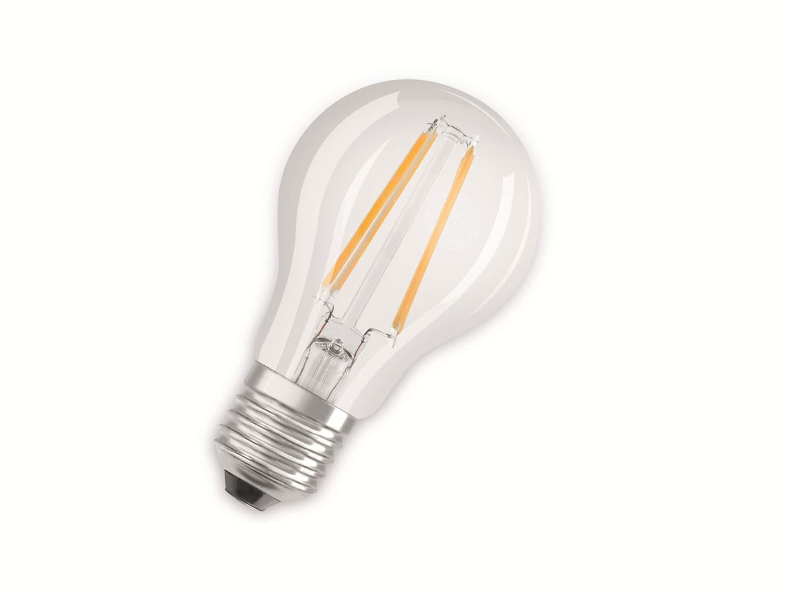 OSRAM LED-Lampe BASE CLASSIC A60, E27, EEK: E, 7 W, 806 lm, 2700 K, 3 Stück