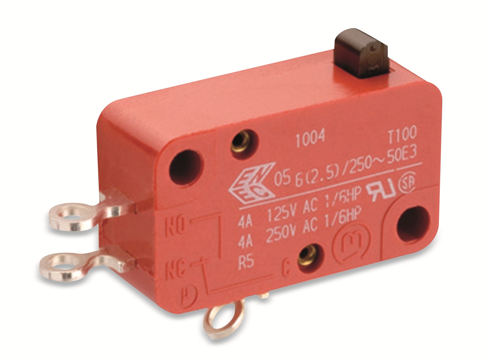 MARQUARDT Mikroschalter, 1005.0404, 400 V/AC, 20 A, 1 x Ein/(Ein) MARQUARDT Mikroschalter, 1005.0404, 400 V/AC, 20 A, 1 x Ein/(Ein)