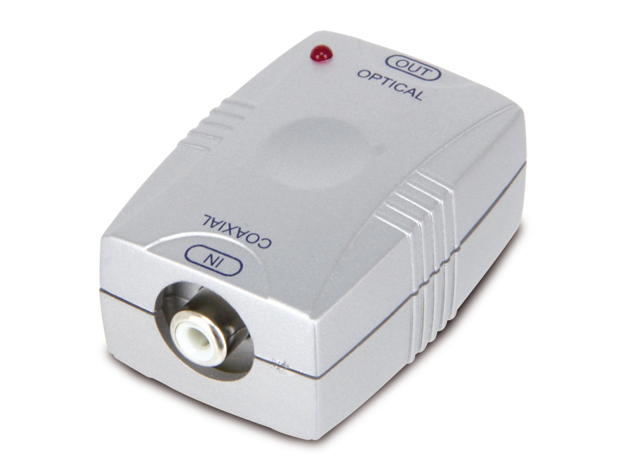 Digital-Audiokonverter, koaxial zu optisch