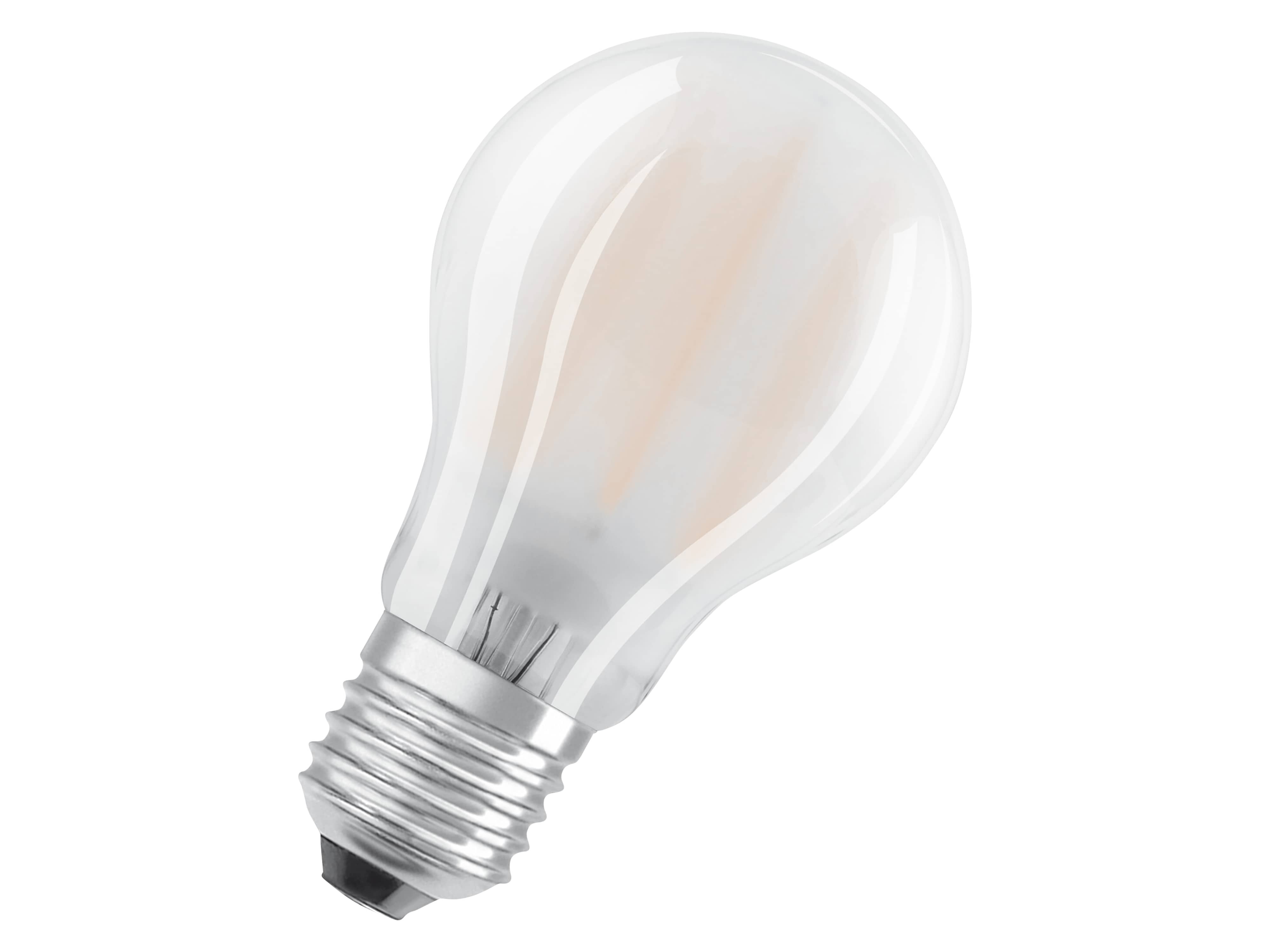 OSRAM LED-Lampe A60 matt, 6 Stück, E27, 6,5 W, 806 lm, 2700 K OSRAM LED-Lampe A60 matt, 6 Stück, E27, 6,5 W, 806 lm, 2700 K