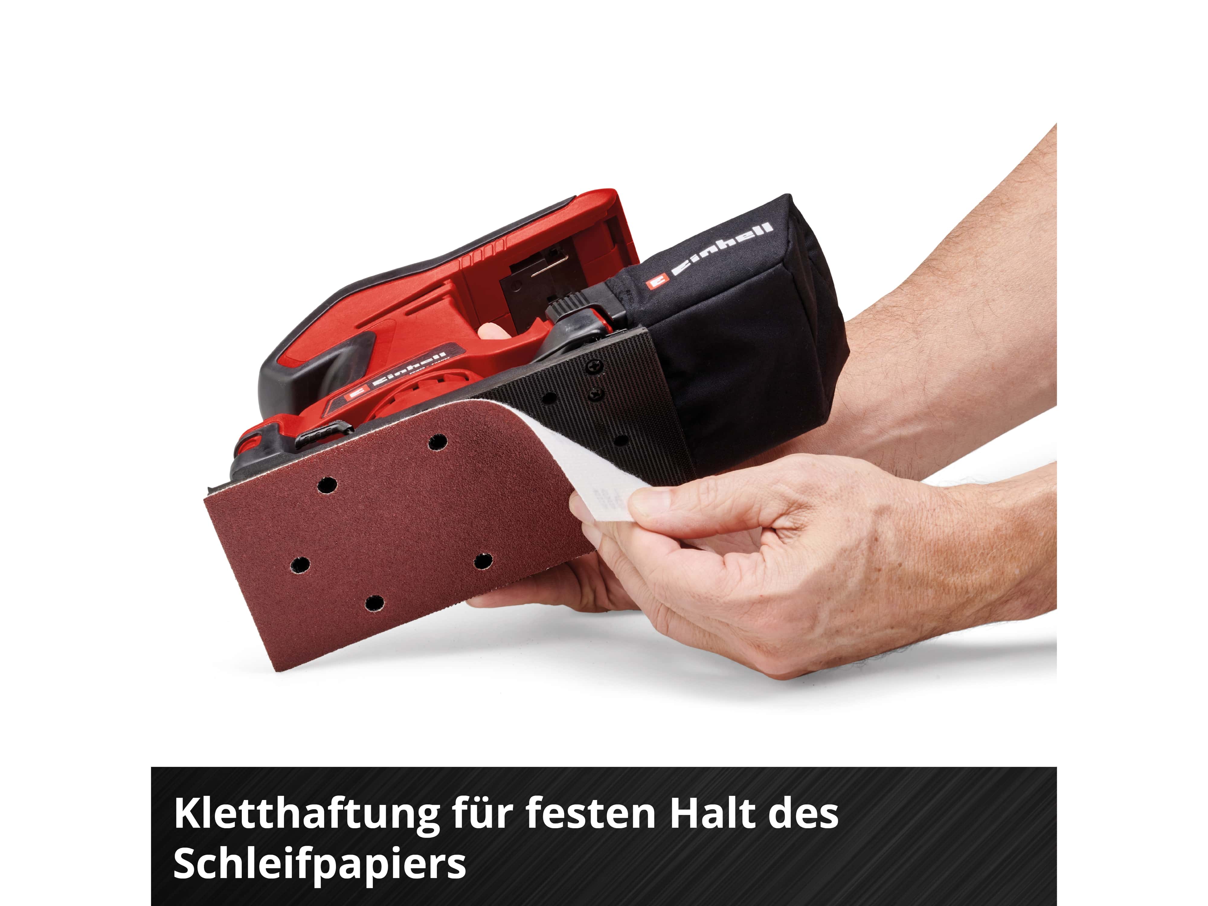 EINHELL Akku-Schwingschleifer TC-OS 18/187 Li Solo