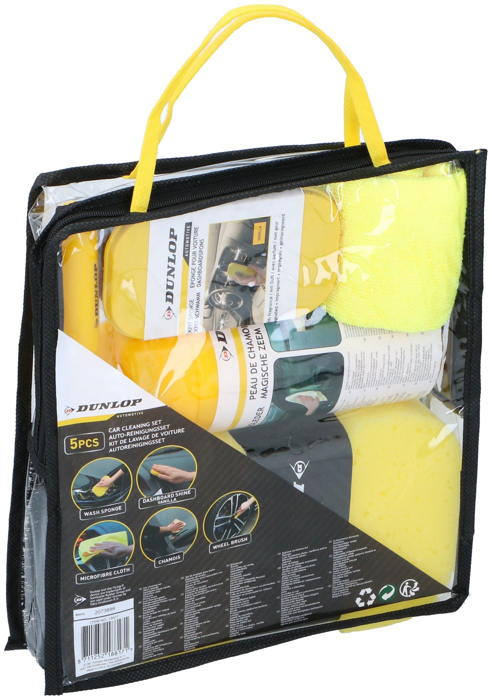 DUNLOP Auto Reinigungsset, 5-teilig DUNLOP Auto Reinigungsset, 5-teilig