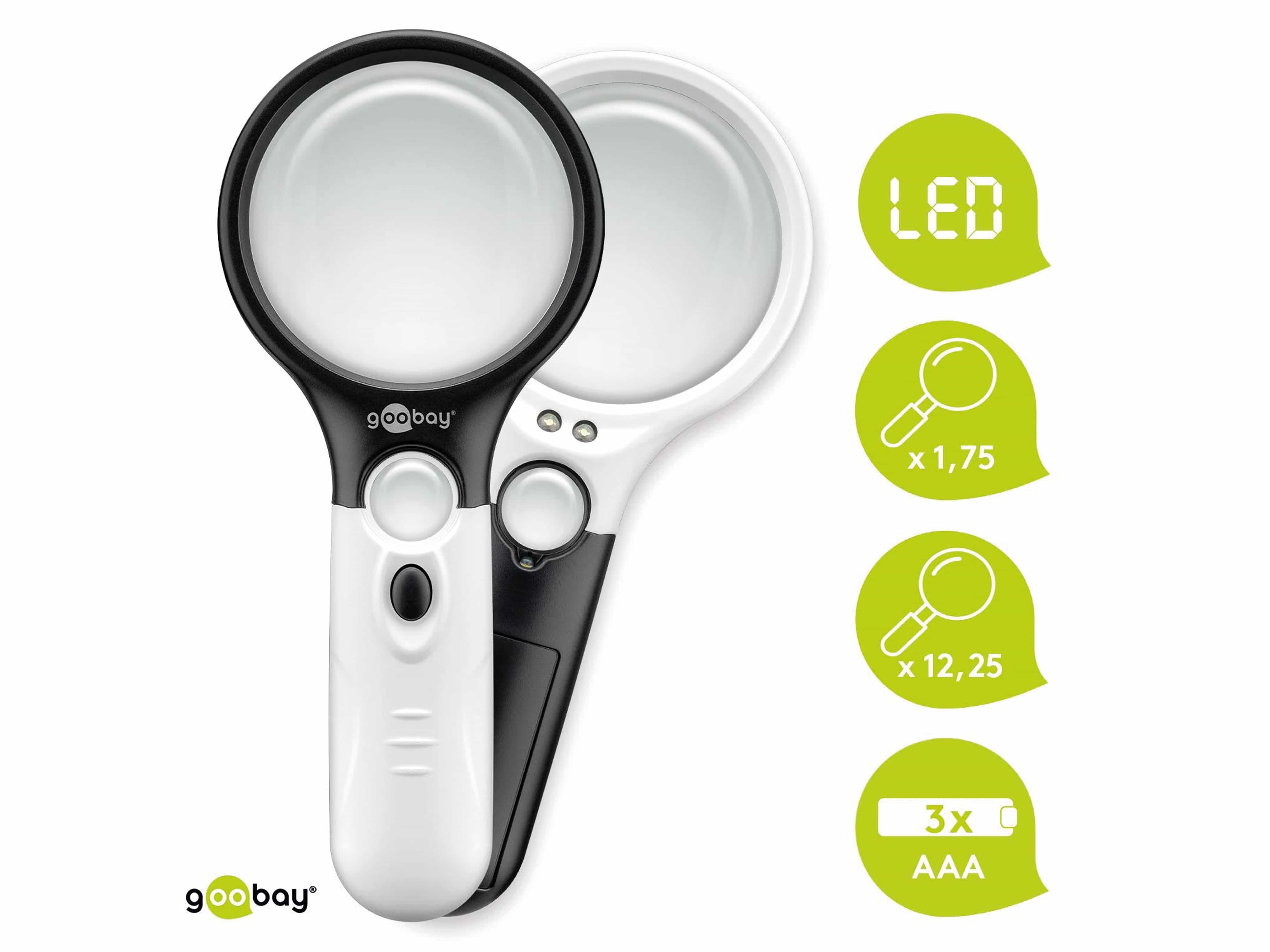 GOOBAY LED-Leselupe GOOBAY LED-Leselupe