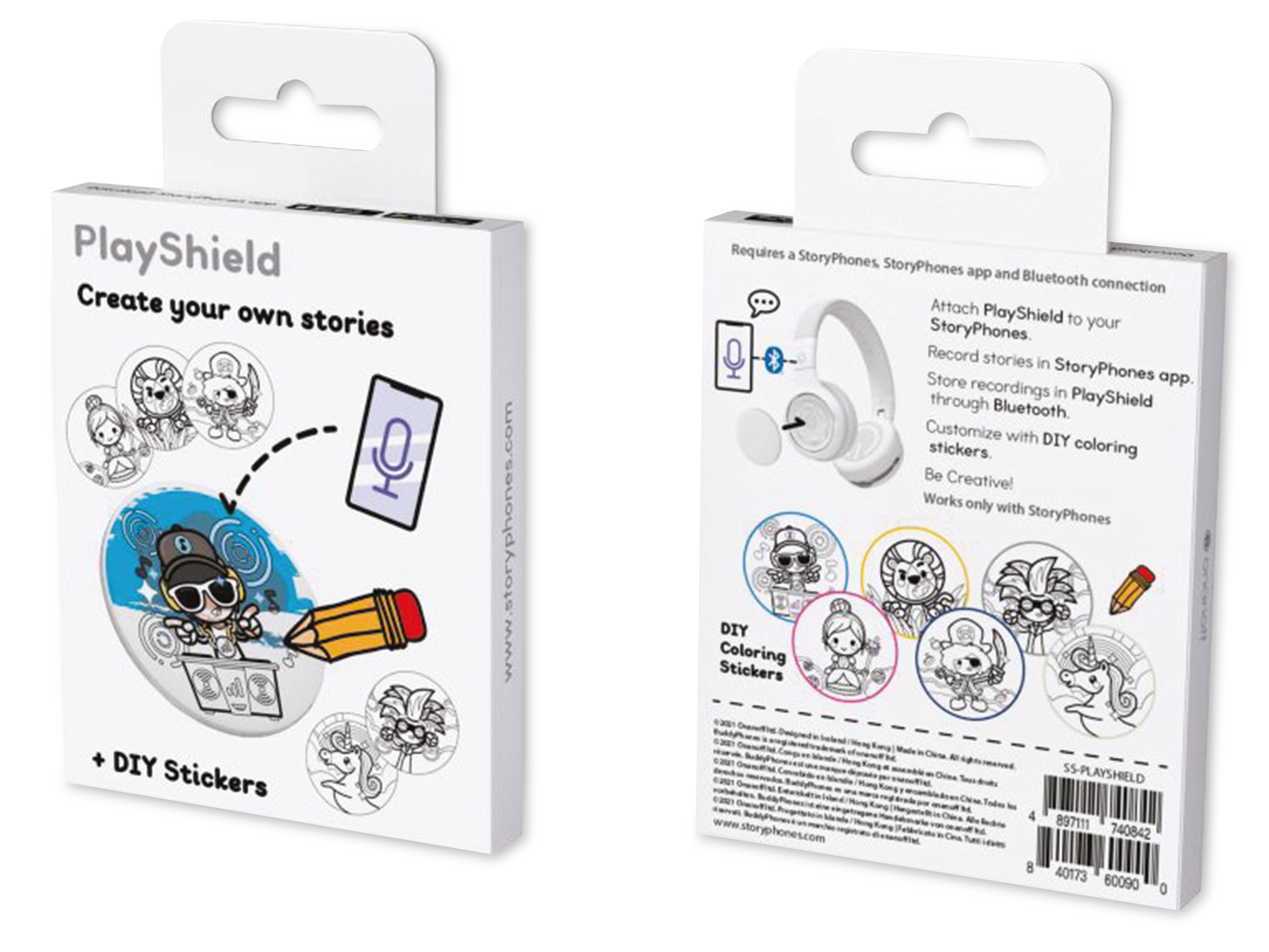 ONANOFF Hörbuch für StoryPhones, PlayShield "Kreativ" ONANOFF Hörbuch für StoryPhones, PlayShield "Kreativ"