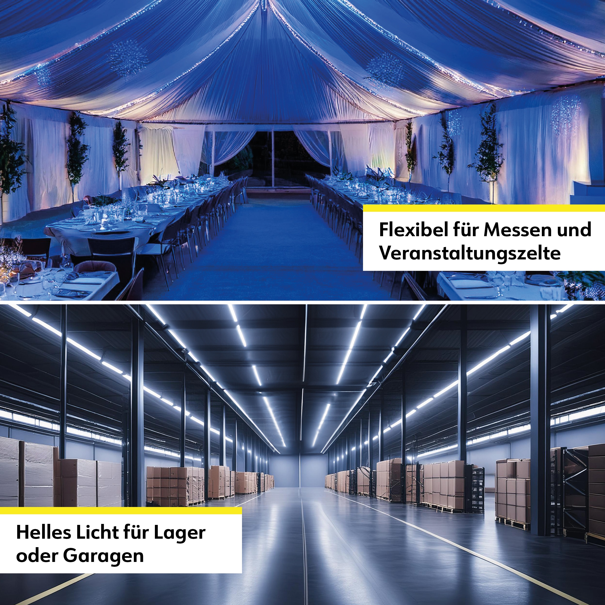 MÜLLER-LICHT LED-Power Stripe 21600028, 25m, 10W, 1000lm, 6500K MÜLLER-LICHT LED-Power Stripe 21600028, 25m, 10W, 1000lm, 6500K
