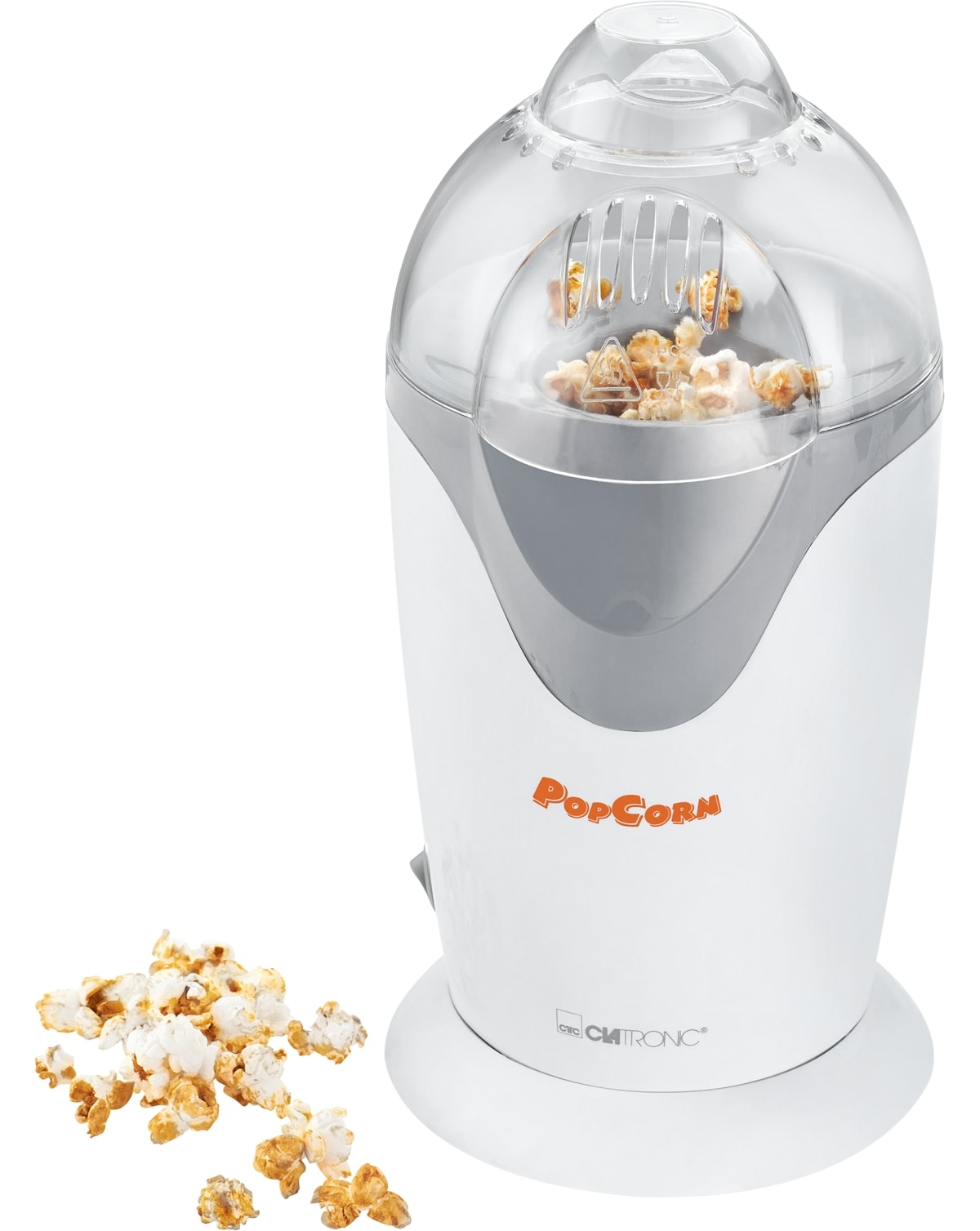 CLATRONIC Popcornmaschine PM 3635, 1200 W, weiß