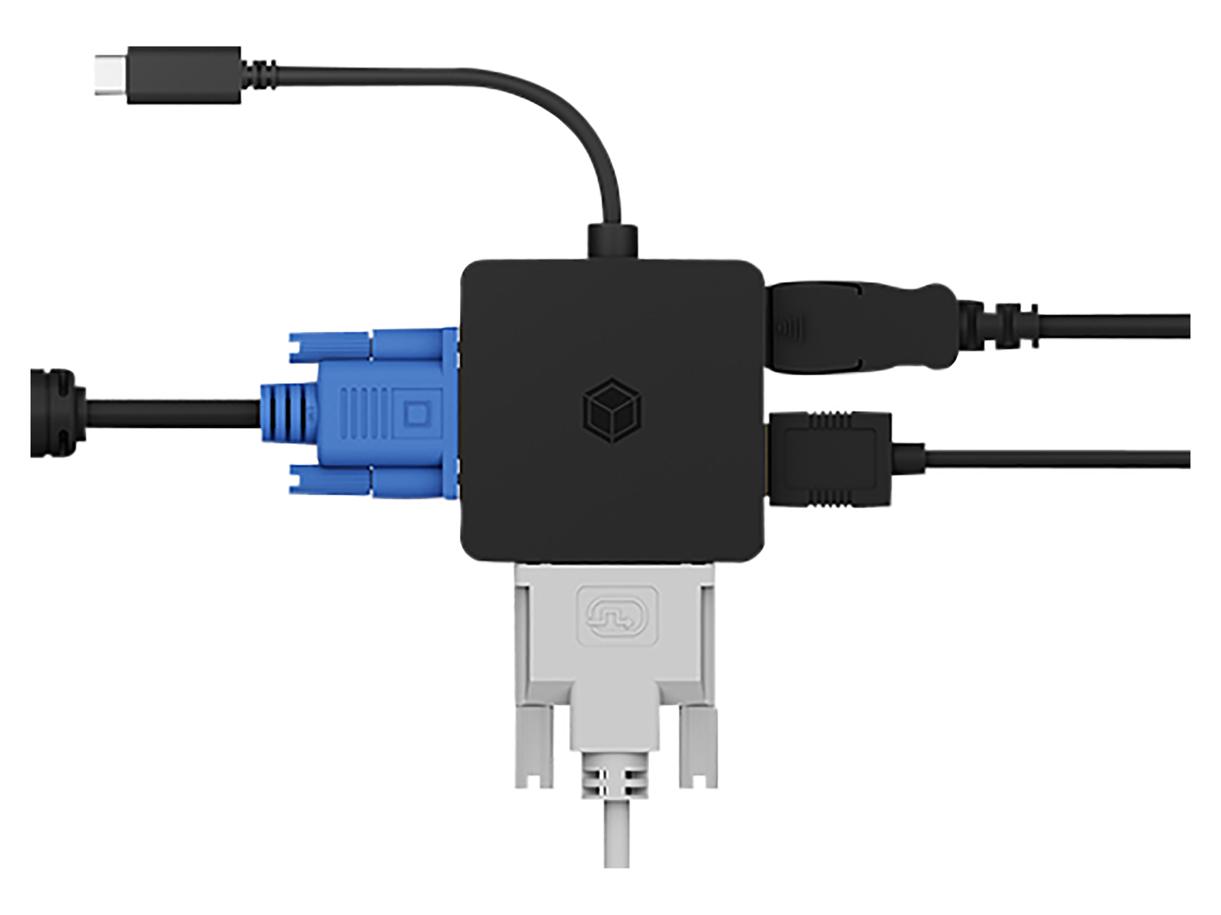 ICY BOX USB-Videoadapter IB-DK1104-C Type-C ICY BOX USB-Videoadapter IB-DK1104-C Type-C