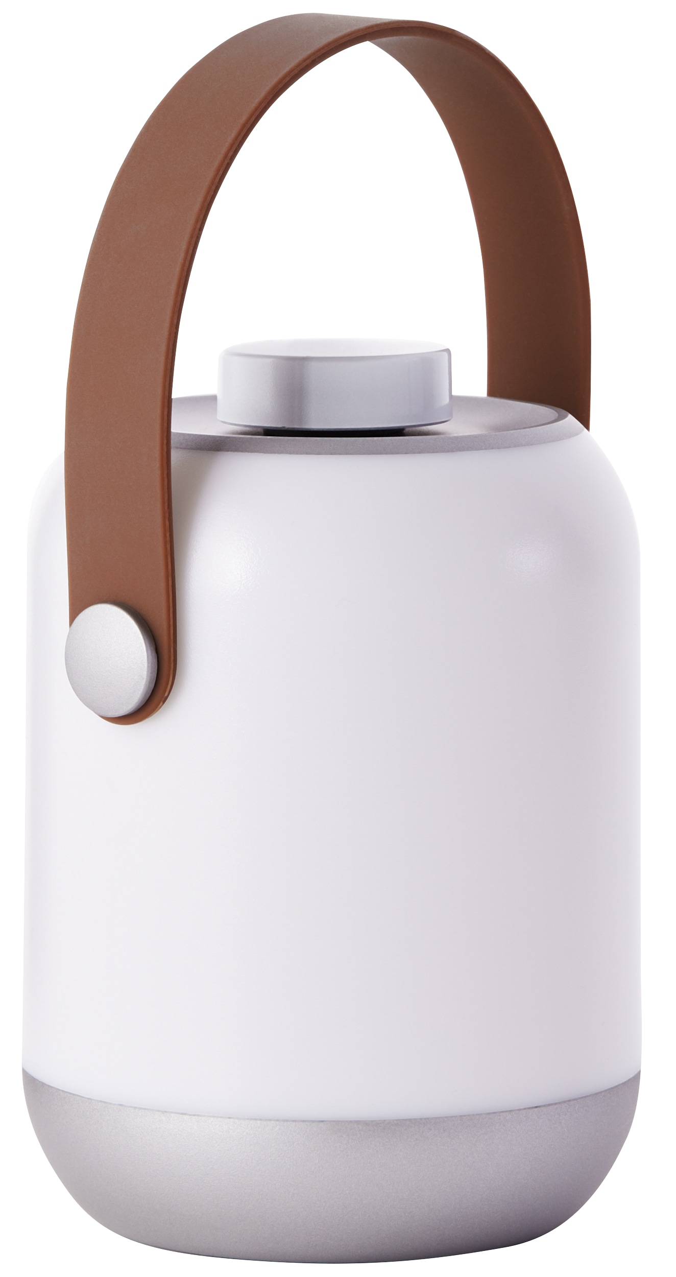 BRILLIANT LED-Akku-Außentischleuchte Gemma, weiß