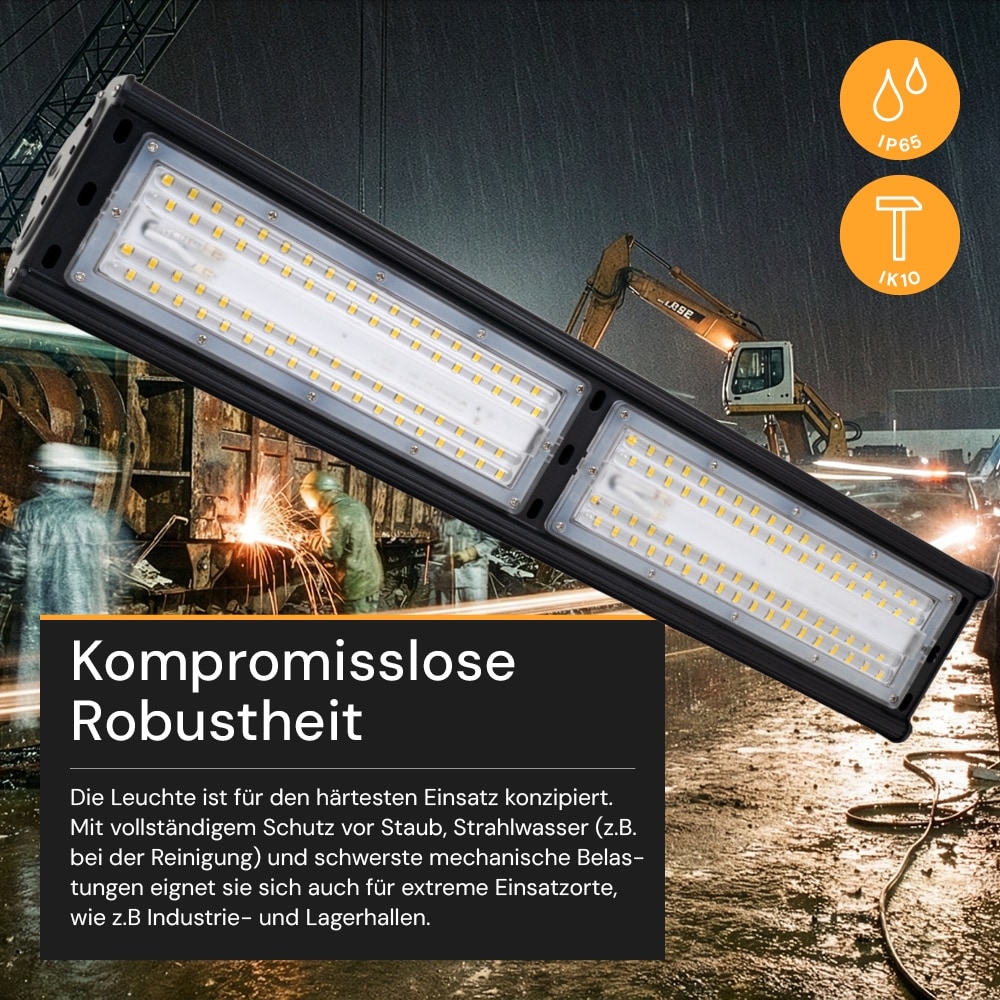ENOVALITE LED-Highbay-Leuchte, linear, EEK: E, 100W, 12000lm, 5000K ENOVALITE LED-Highbay-Leuchte, linear, EEK: E, 100W, 12000lm, 5000K