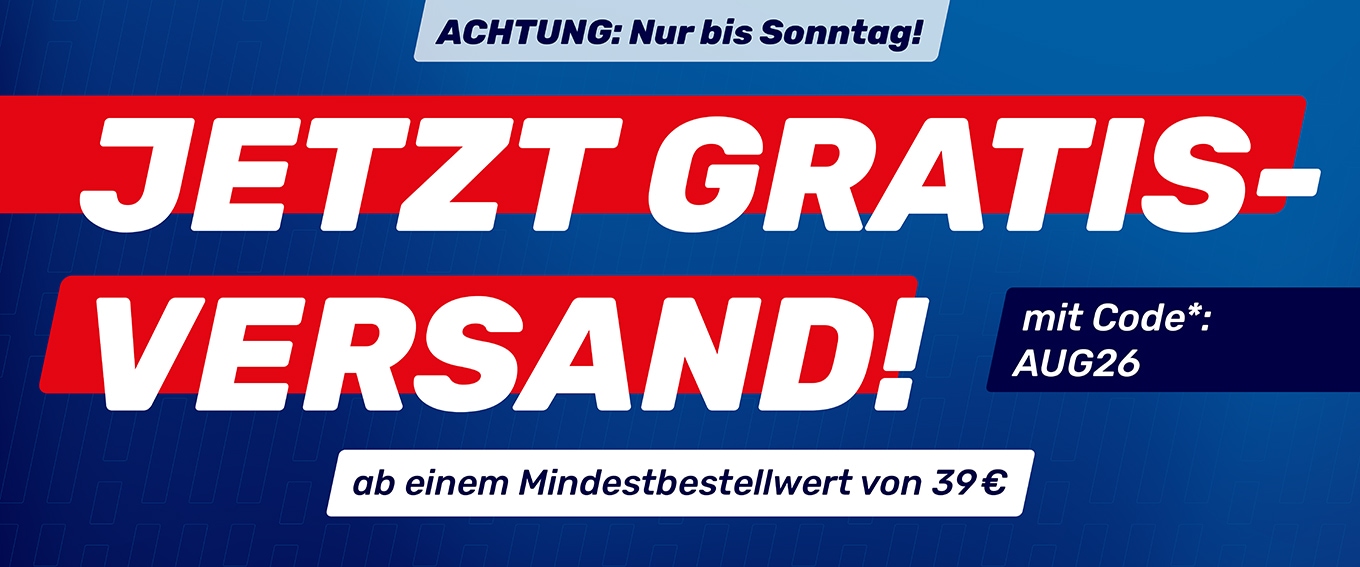 Jetzt Gratis-Versand!