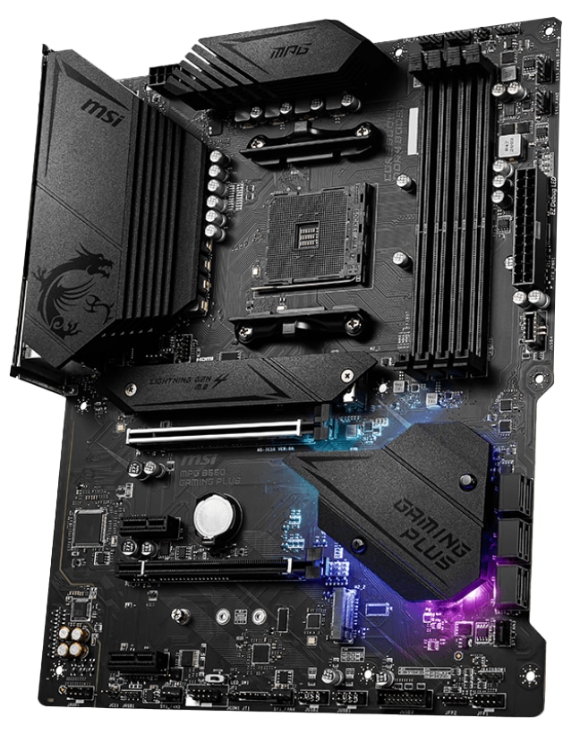MSI Mainboard MPG B550 Gaming Plus MSI Mainboard MPG B550 Gaming Plus