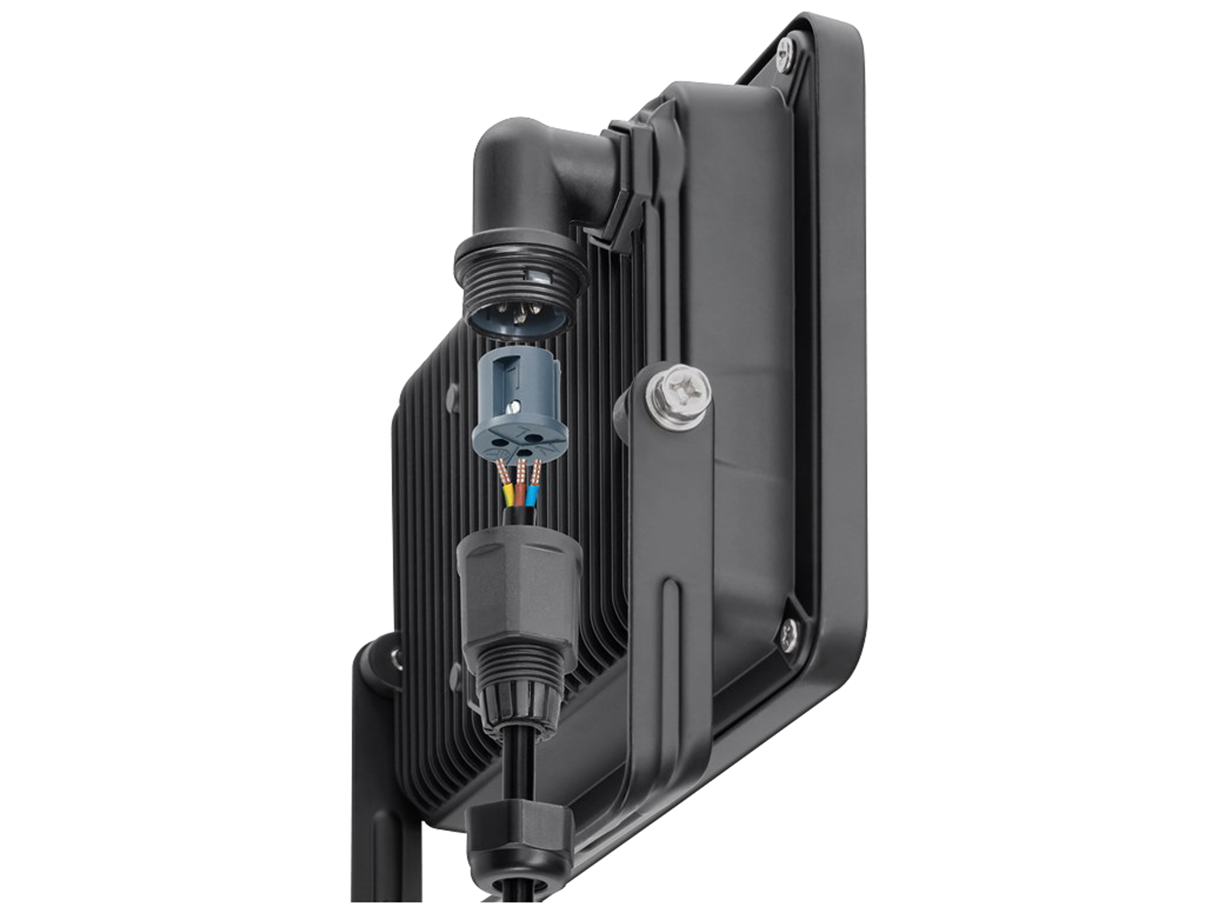 GOOBAY LED-Fluter, 30W, 2550lm, 4000K, schwarz