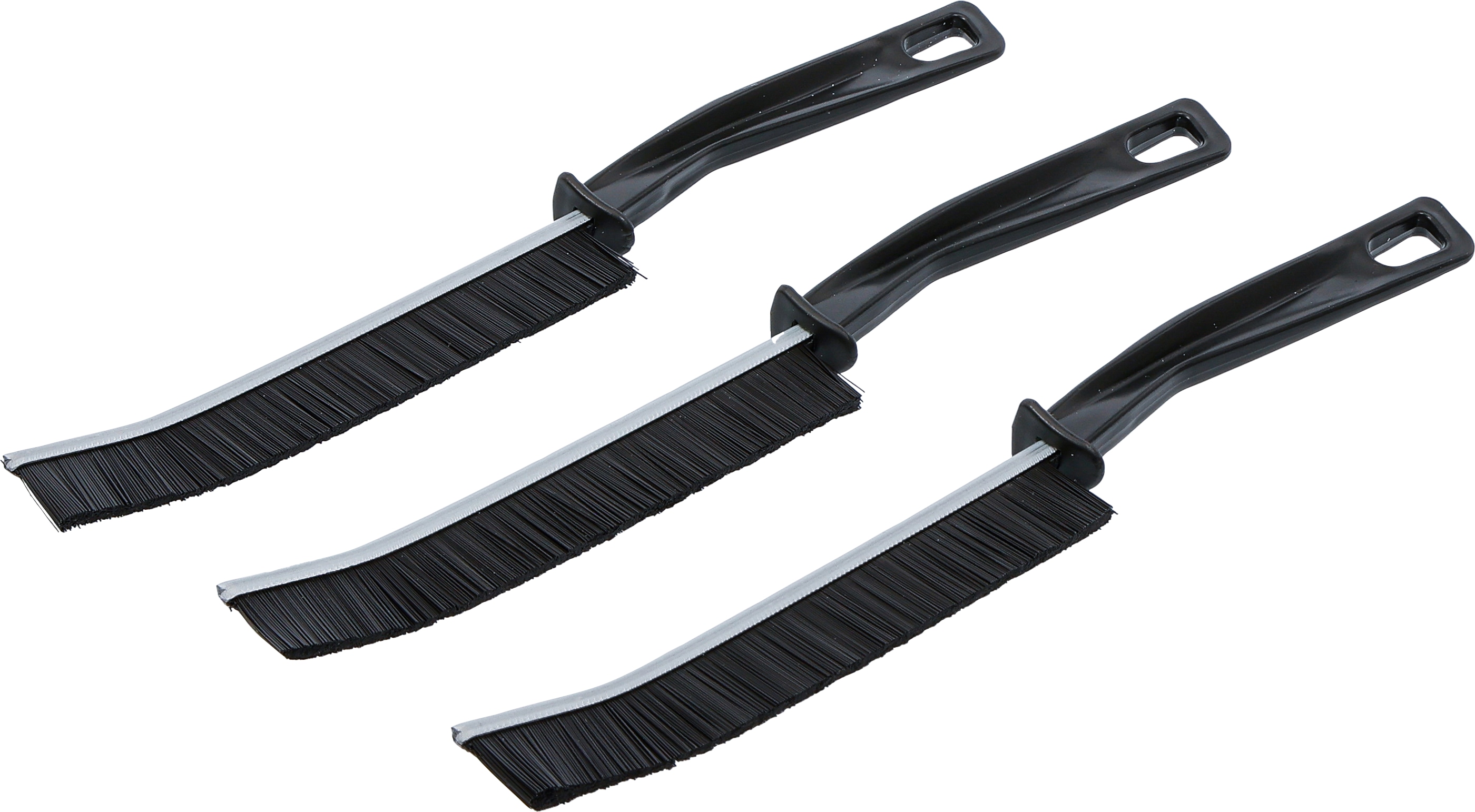 BGS TECHNIC Hartborsten-Ecken-Reinigungsbürsten-Set, 230 mm, 3-teilig BGS TECHNIC Hartborsten-Ecken-Reinigungsbürsten-Set, 230 mm, 3-teilig