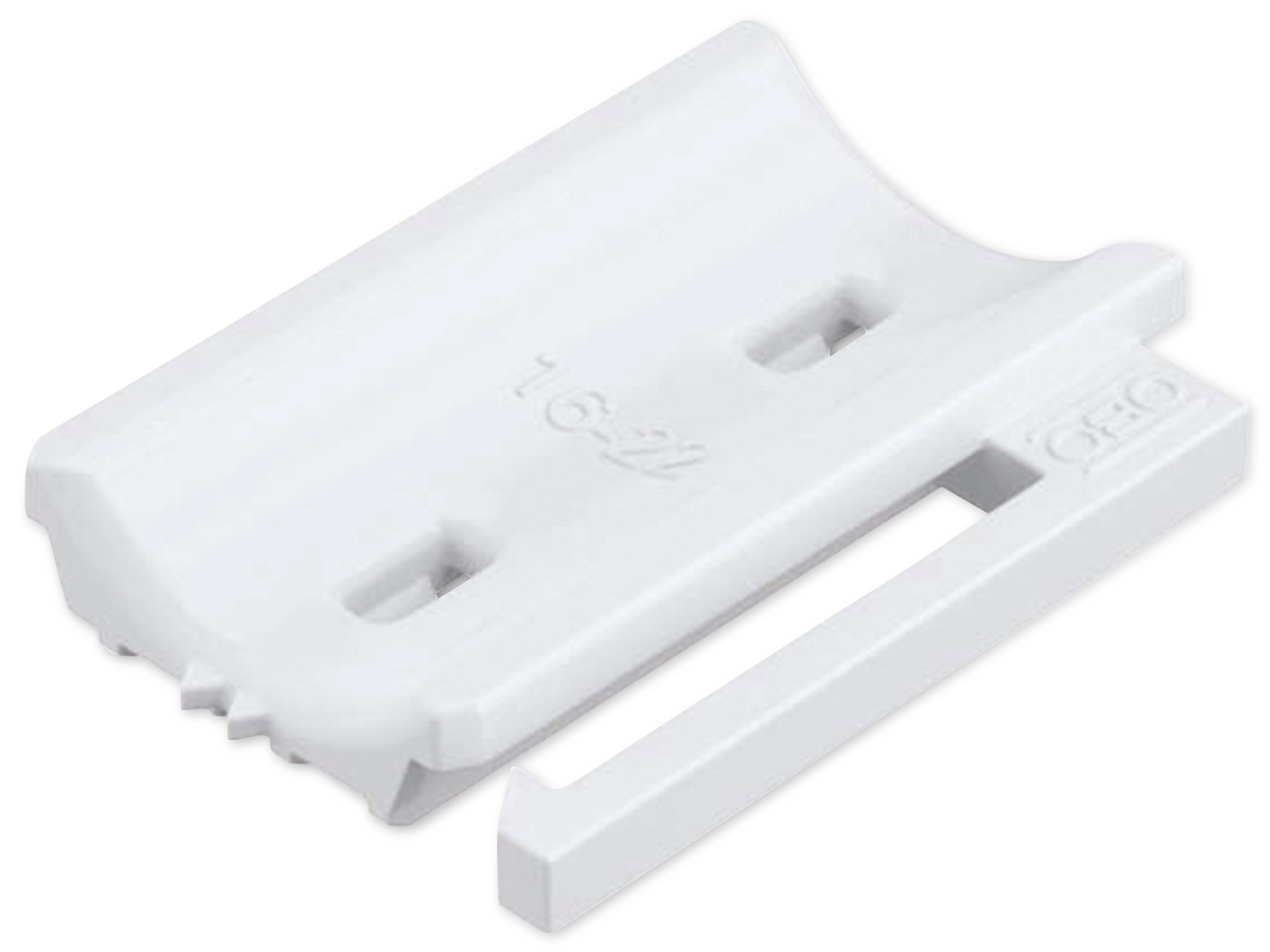 Gegenwanne, 16...22 mm, lichtgrau