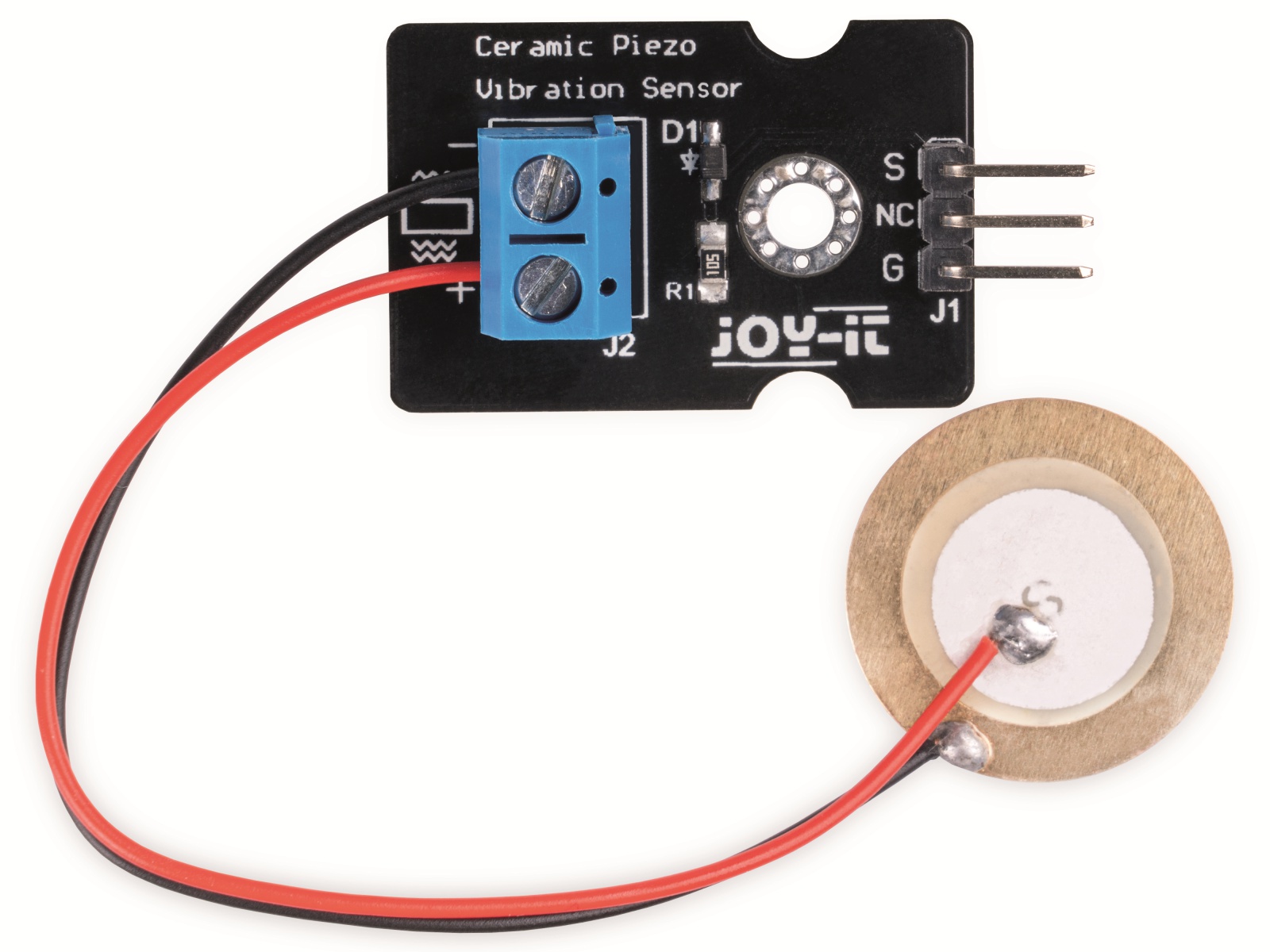 JOY-IT Modul, SEN-VIB01, Analoger Vibrationssensor für Arduino
