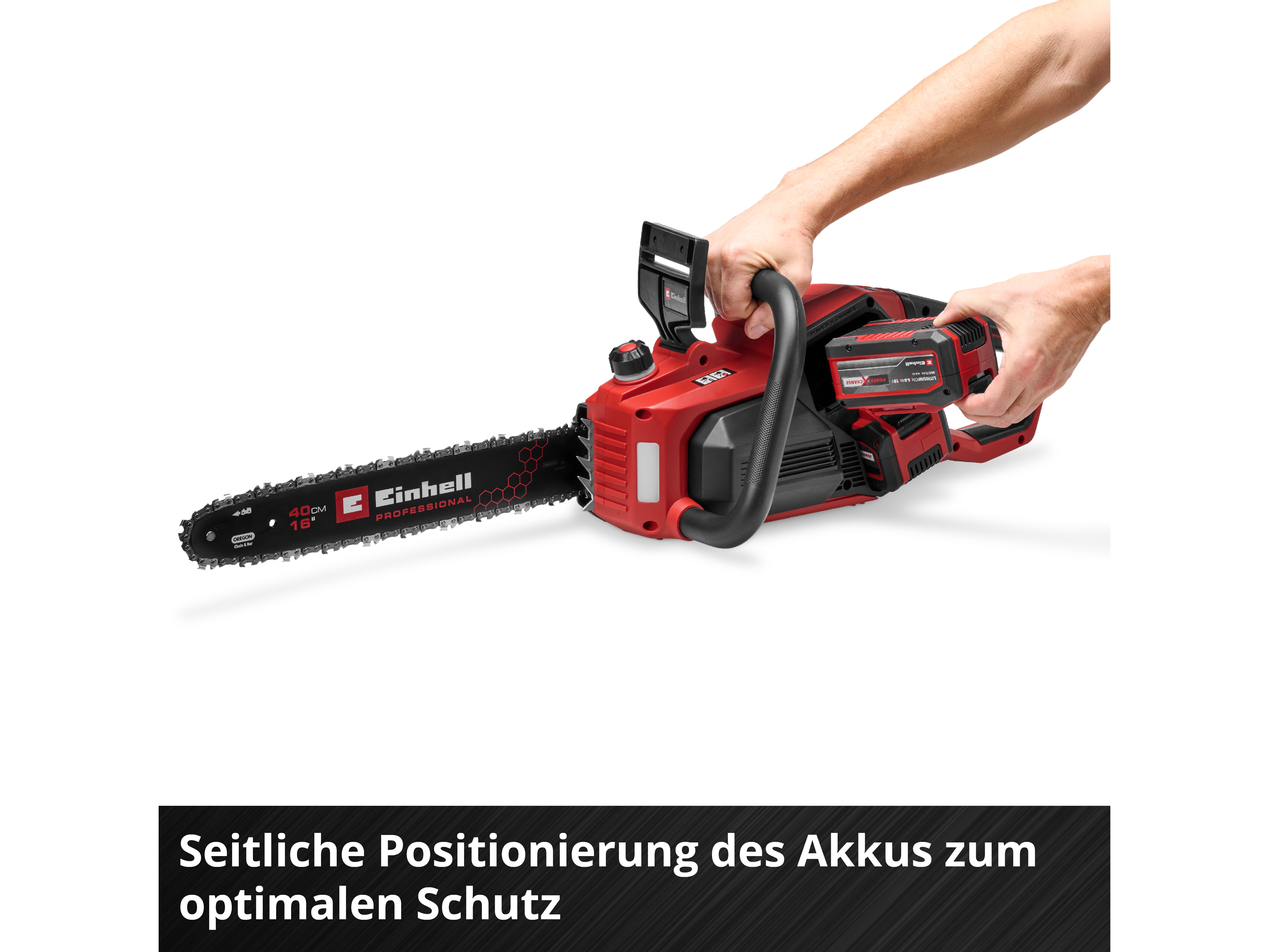 EINHELL PROFESSIONAL Akku-Kettensäge GP-LC 36/40 Li BL, 4600050, Solo