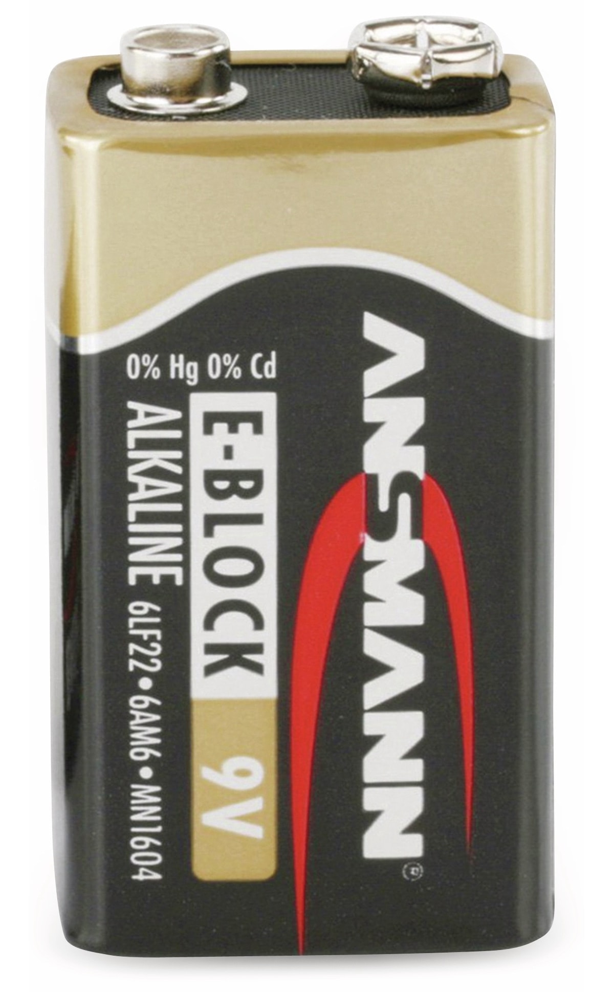 ANSMANN 9V-Blockbatterie, XPower, 550mAh ANSMANN 9V-Blockbatterie, XPower, 550mAh