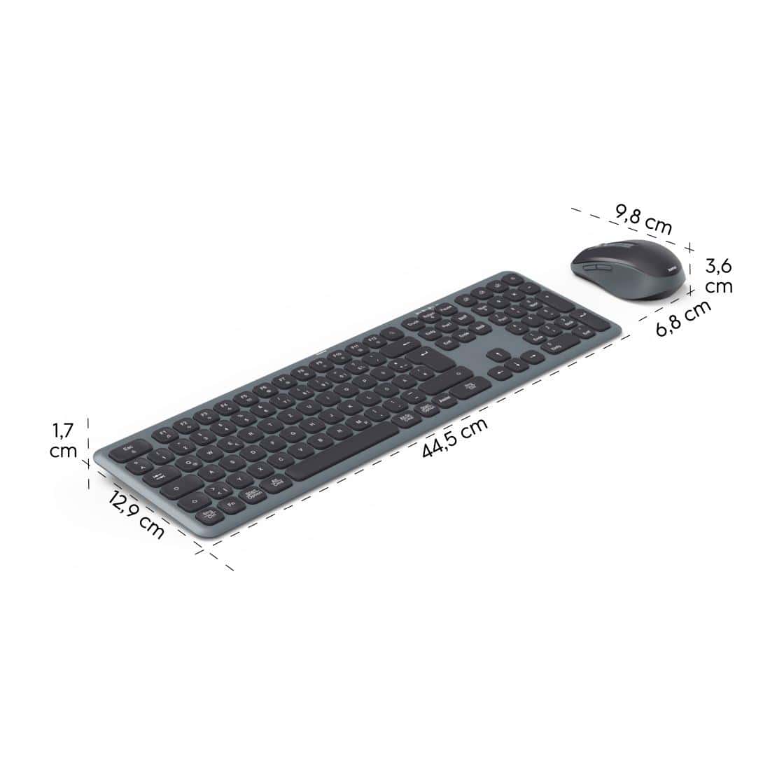 HAMA Maus- und Tastaturset 173065 WKM-550
