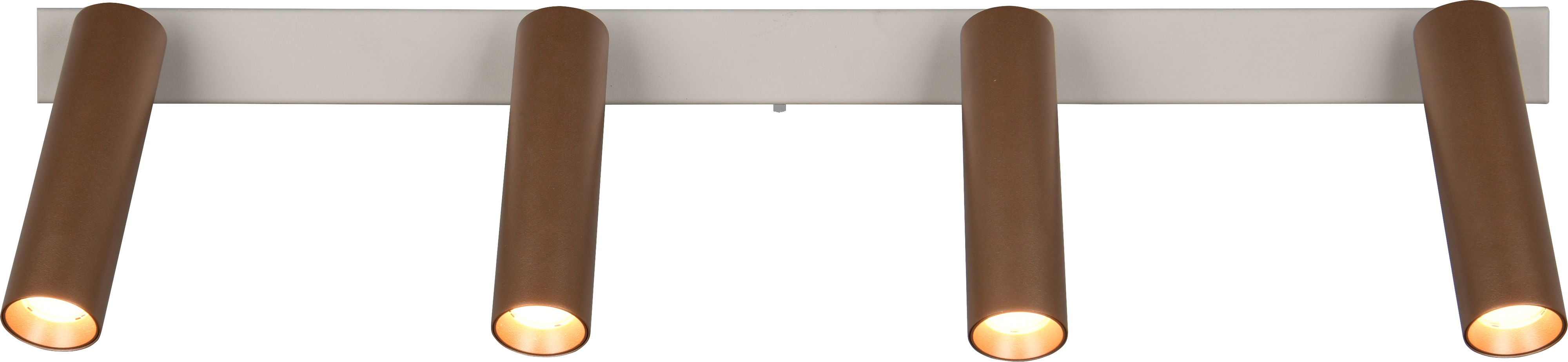 TRIO LED-Spotleuchte AMBALA, 849210465, 4-fach, 4x 5 W, 4x 500 lm, coffee