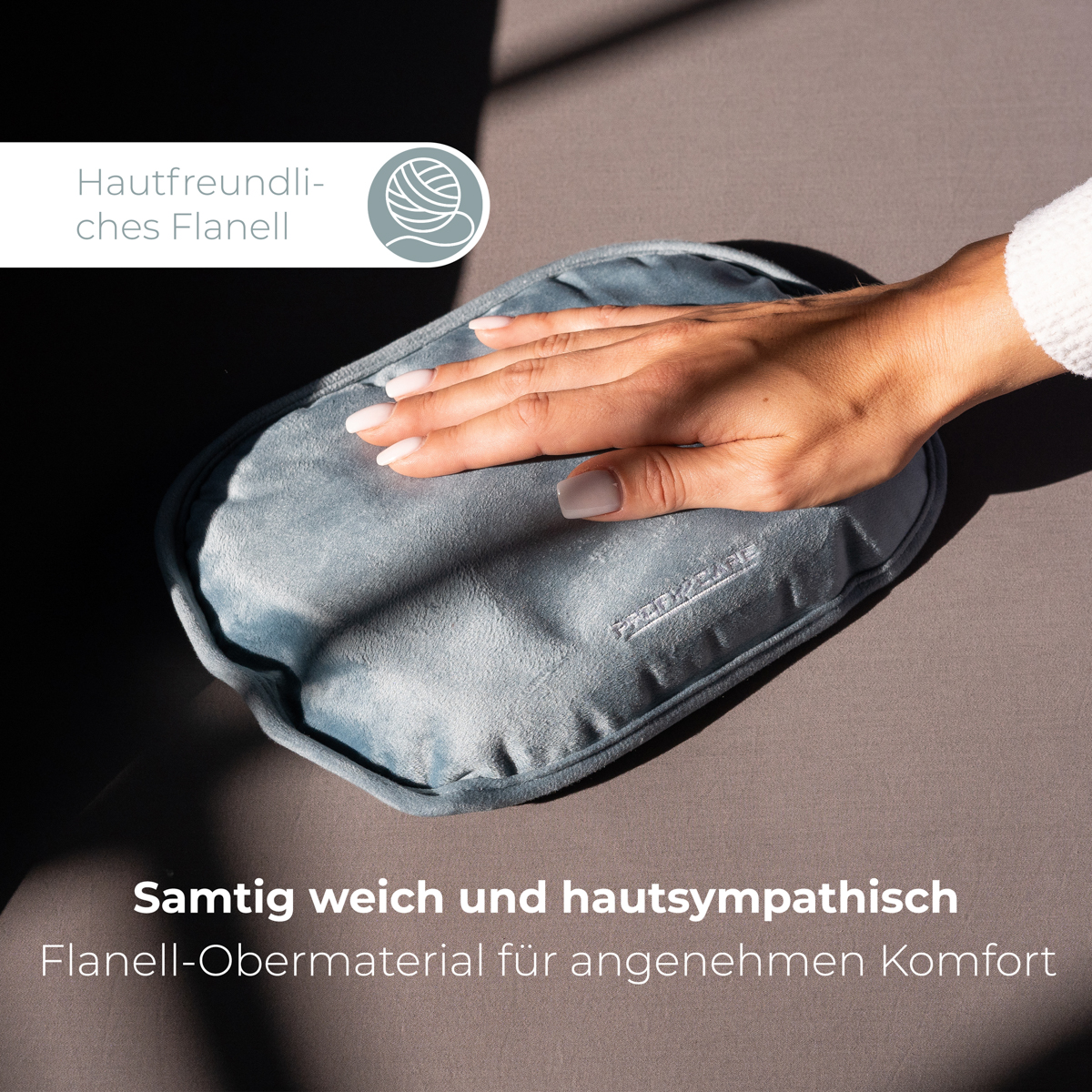 PROFI CARE Elektrische Wärmflasche, PC-EWF 3150, 65°C, 27,5 x 4,5 x 18,5 cm