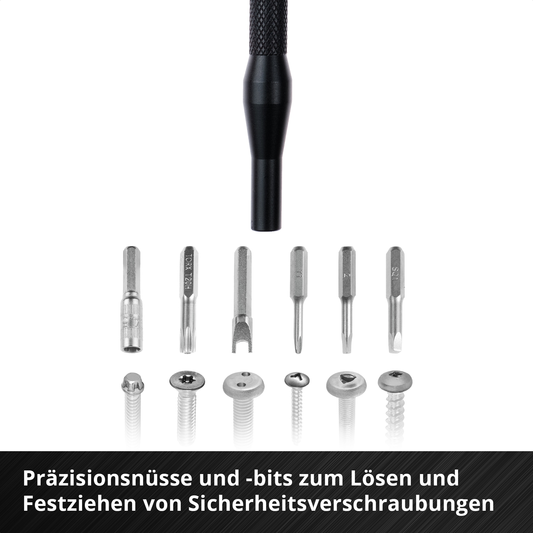 EINHELL Präzisionsbit-Set, 115030, 66-teilig
