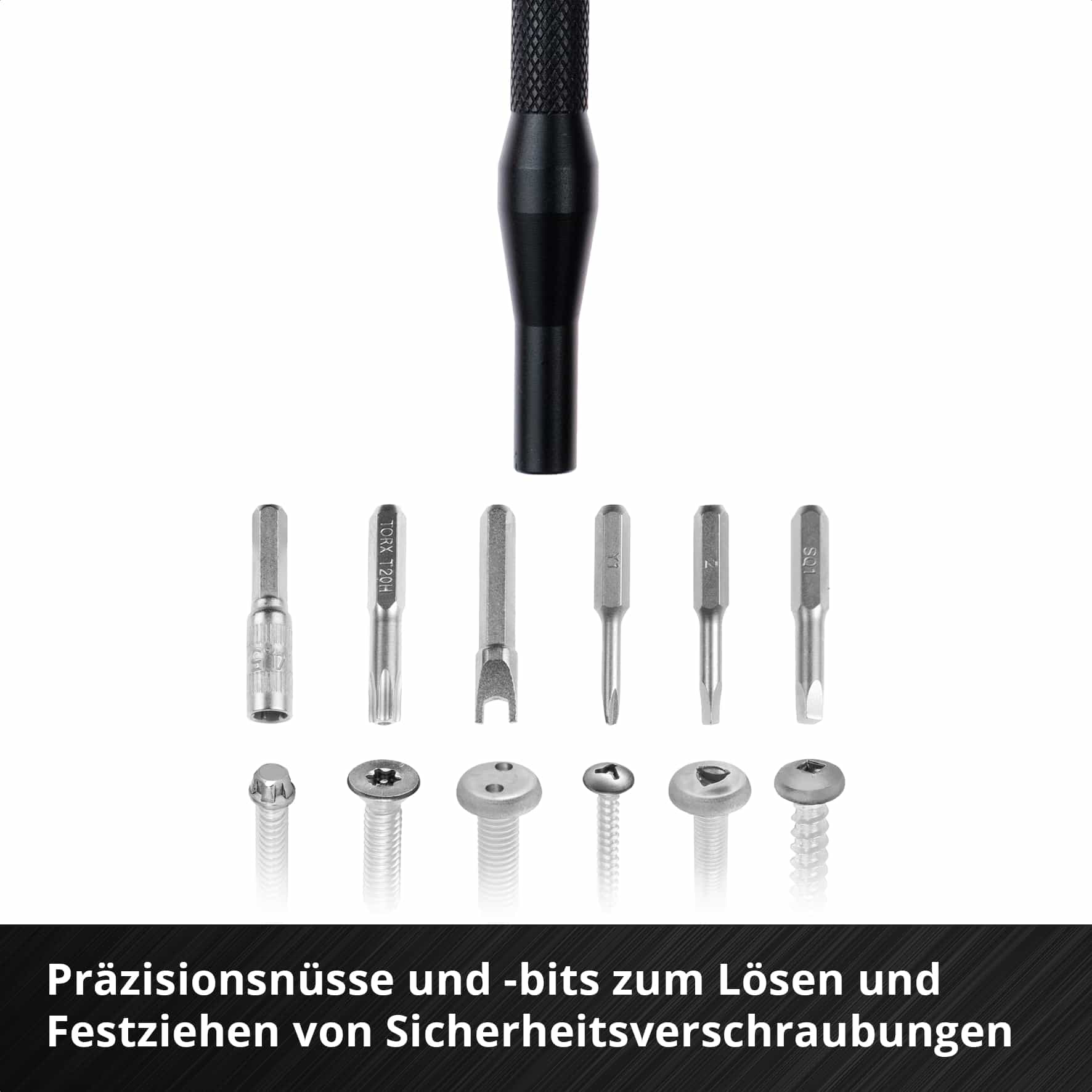 EINHELL Präzisionsbit-Set, 115030, 66-teilig