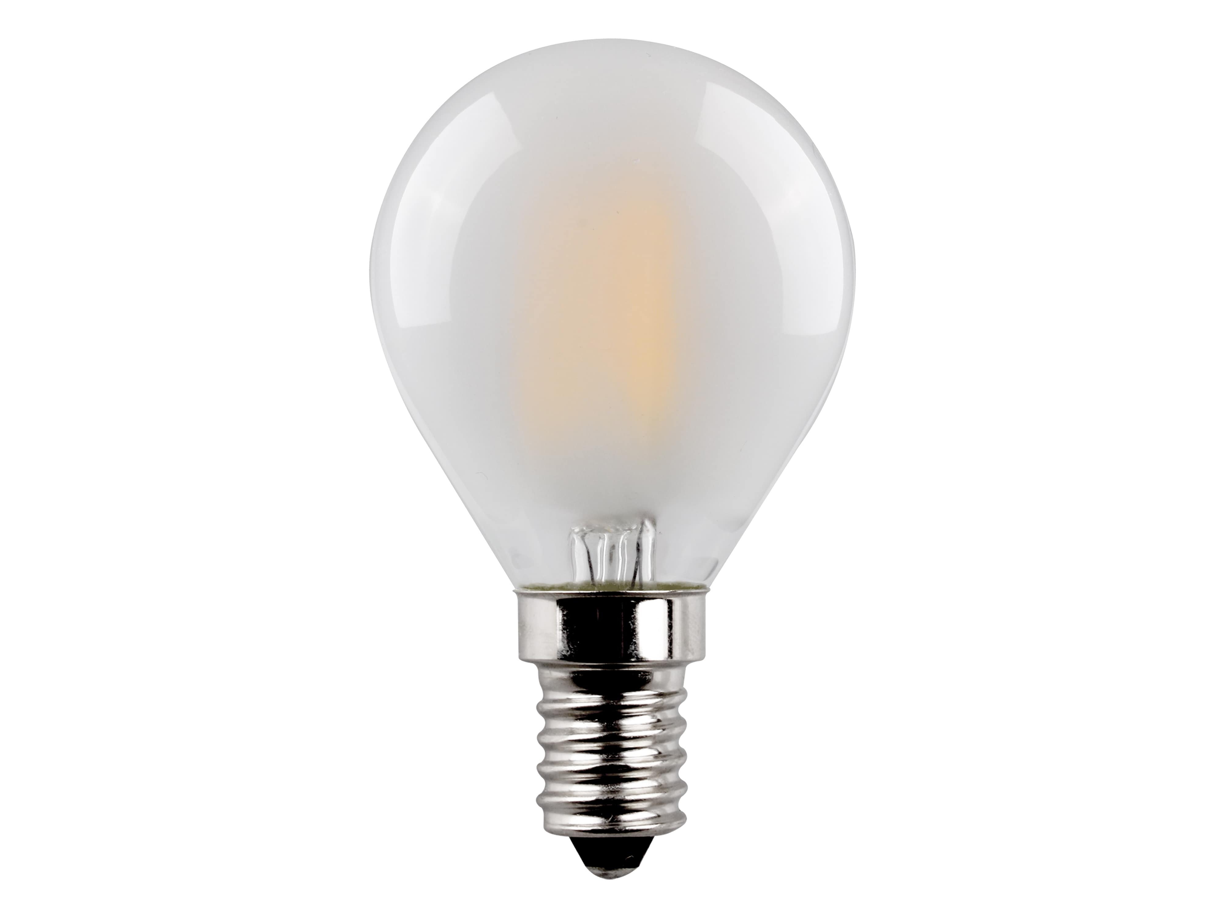 MÜLLER-LICHT LED-Filament-Lampe, matt, E14, EEK: F, 4,5W, 470lm, 2700K MÜLLER-LICHT LED-Filament-Lampe, matt, E14, EEK: F, 4,5W, 470lm, 2700K