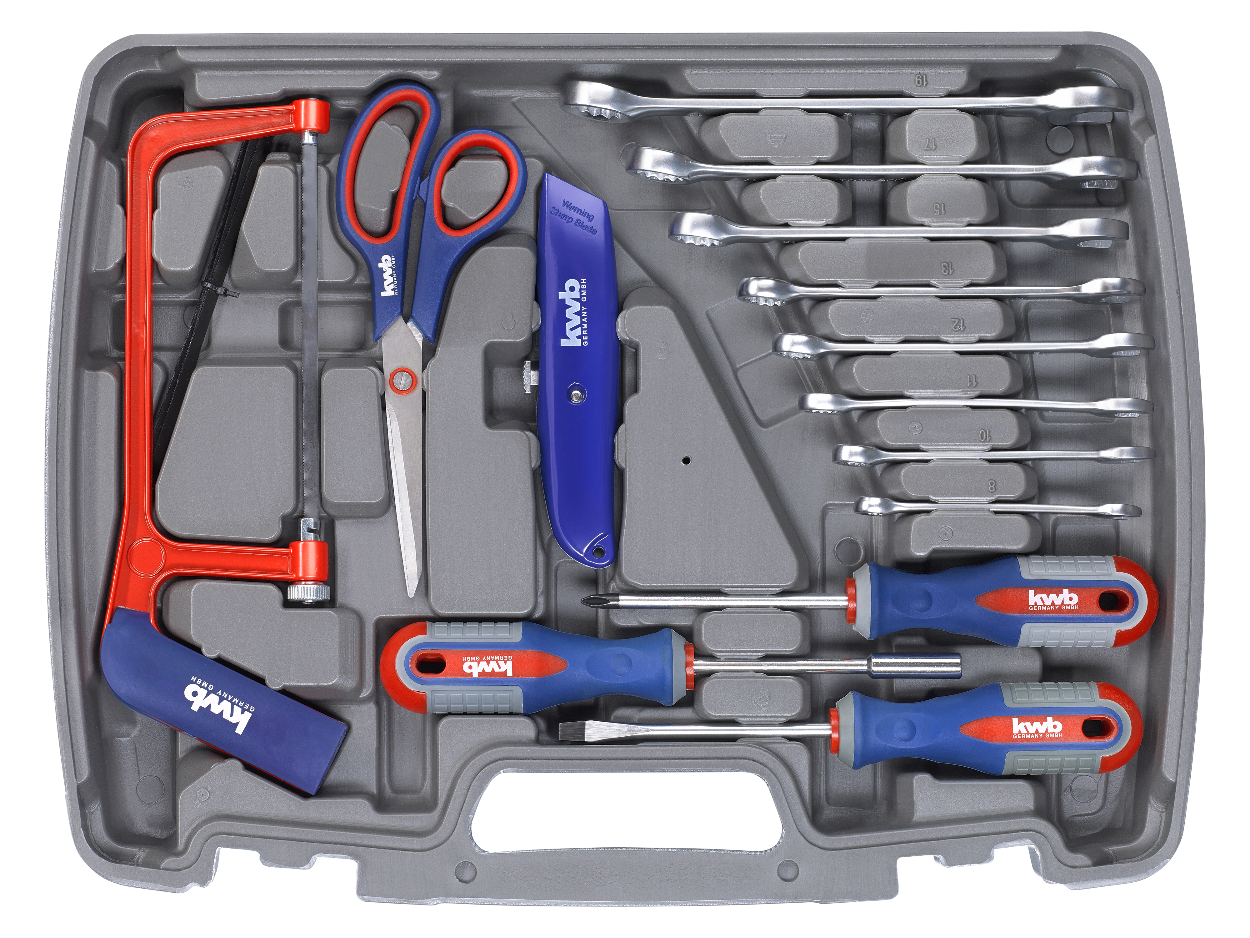 KWB Werkzeugkoffer, 370730, 65-teilig