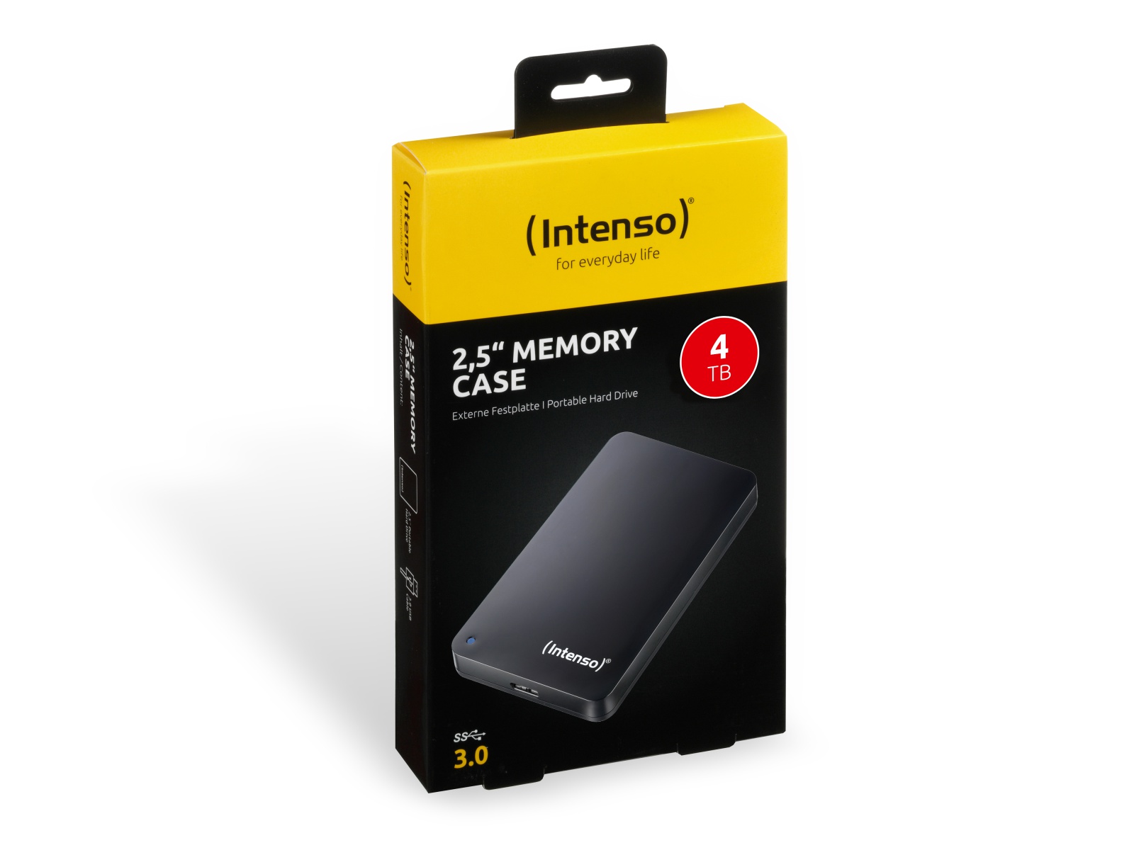 INTENSO USB 3.0-HDD Memory Case, 5 TB, 6,35 cm (2,5"), schwarz INTENSO USB 3.0-HDD Memory Case, 5 TB, 6,35 cm (2,5"), schwarz