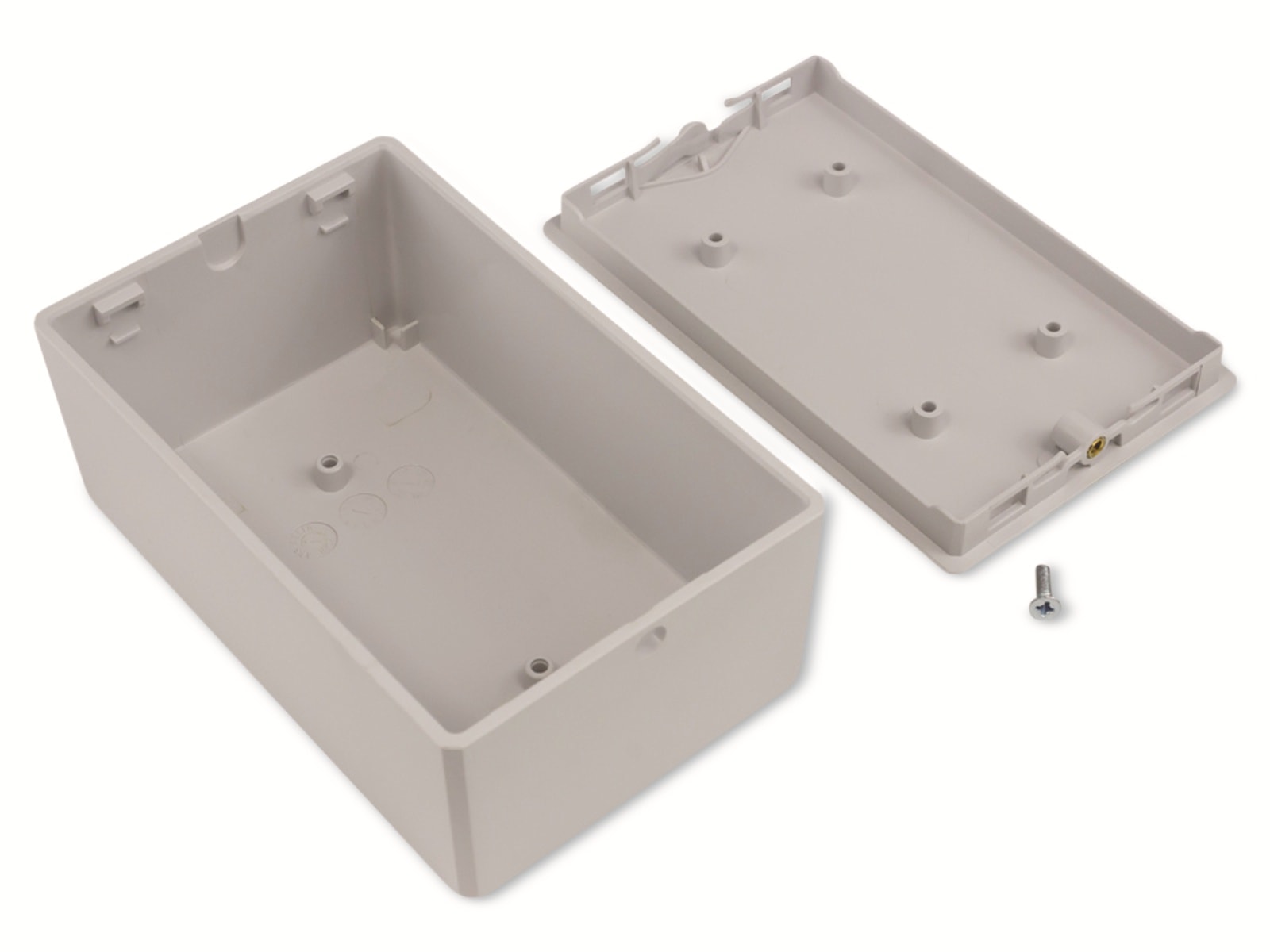 CAMDENBOSS Universalgehäuse, CBEAC-02-GY, ABS UL94-V0, grau, IP40, 110x70x45 mm