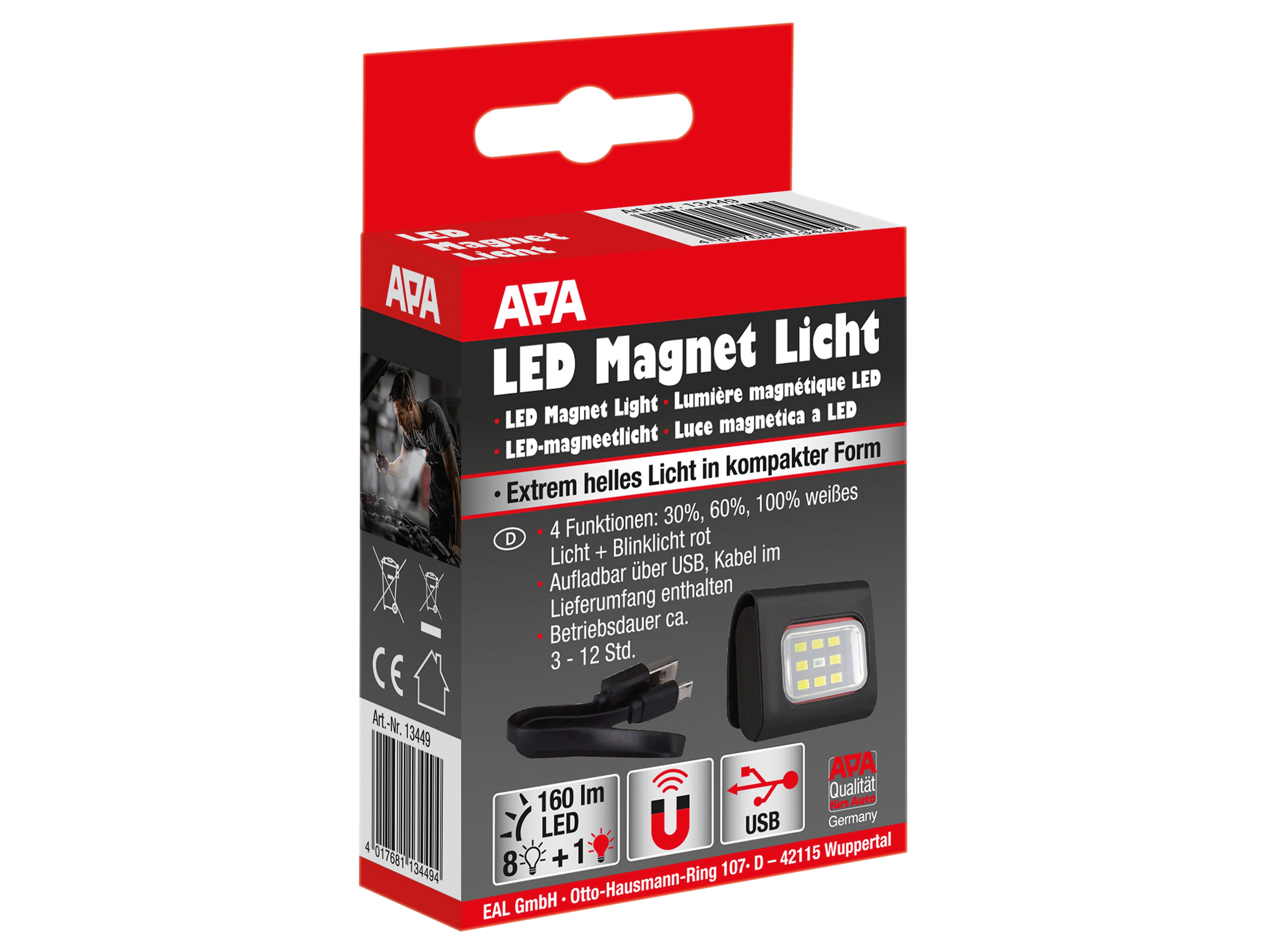 APA LED-Magnetlicht 13449 APA LED-Magnetlicht 13449
