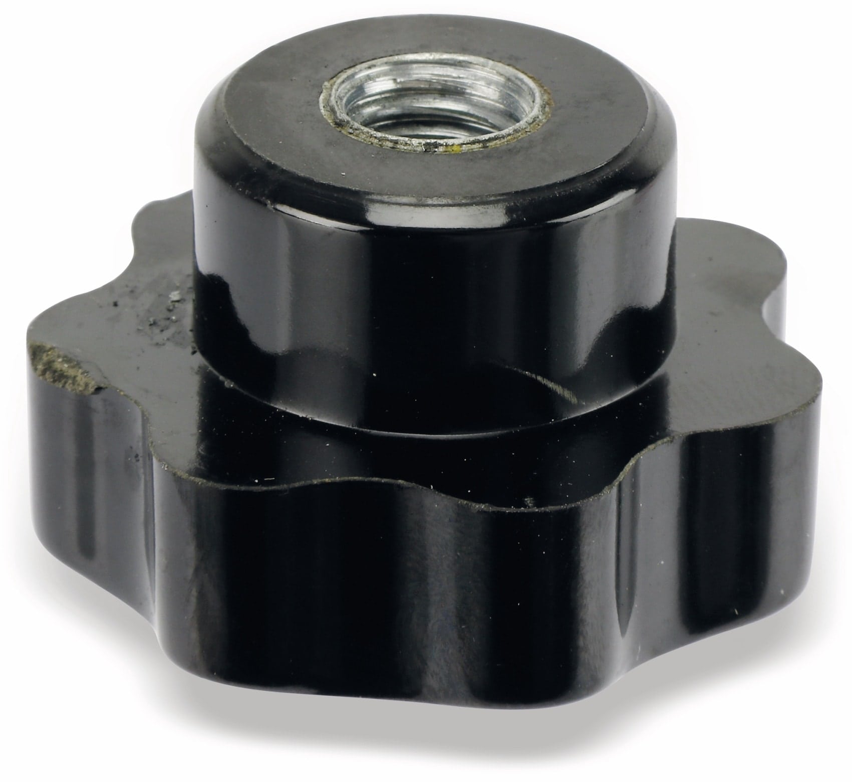 Sterngriffmutter, M10/19 mm, schwarz Sterngriffmutter, M10/19 mm, schwarz